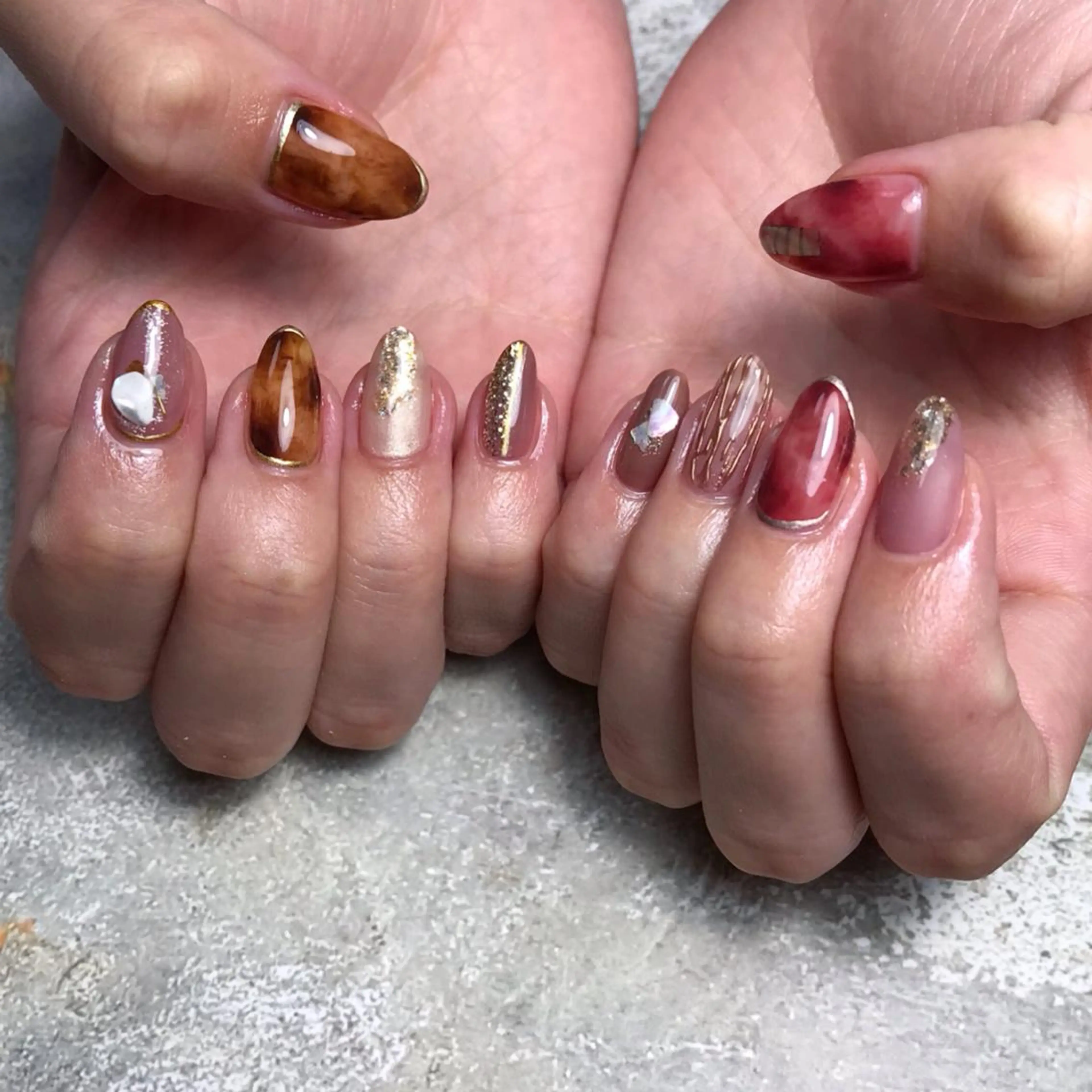 ネイル ハンドネイル 💅chainail _aiのネイルデザイン