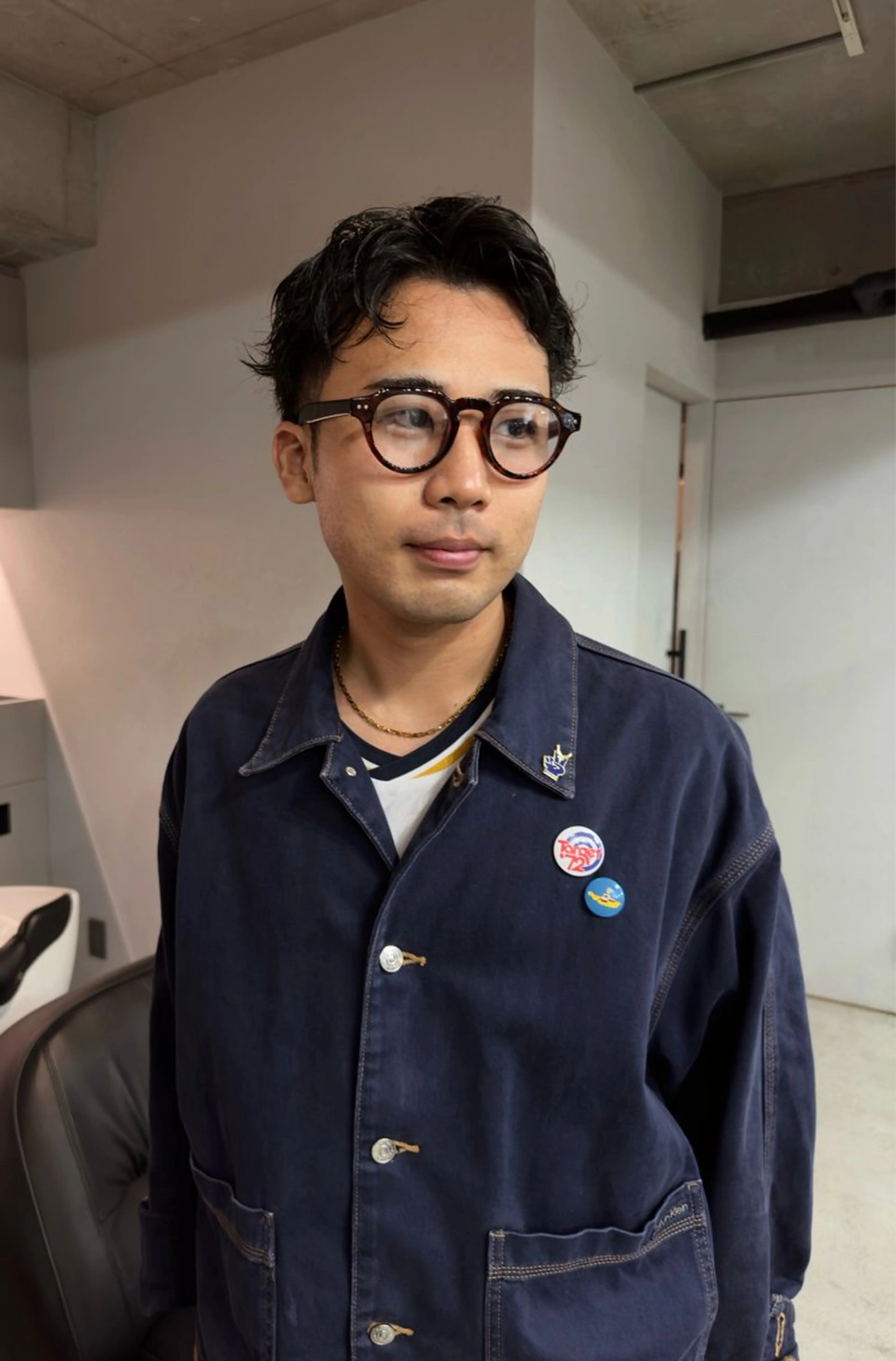 ショート パーマ メンズ カット 吉田一輝 外国人パーマのヘアスタイル