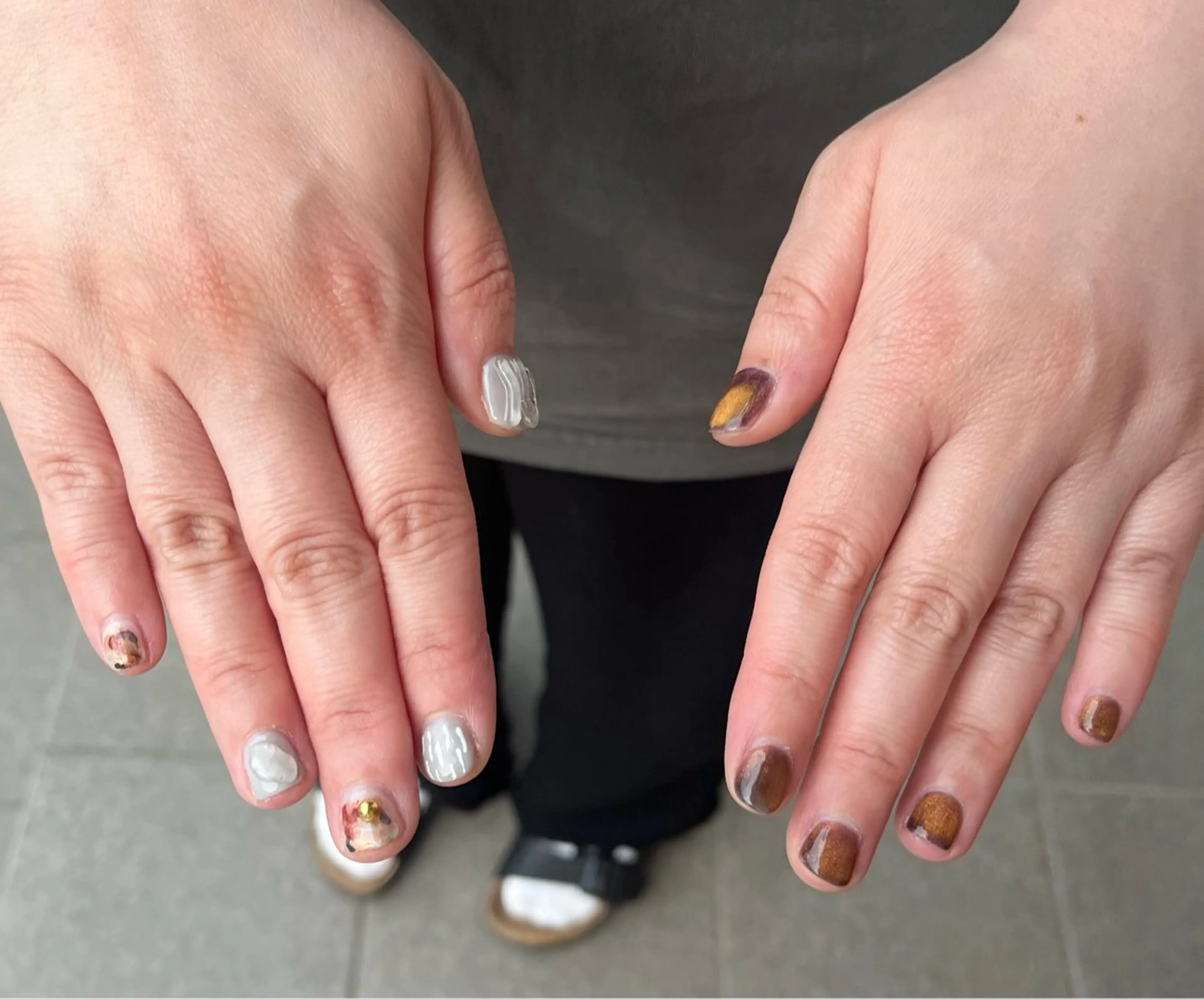 ネイル ハンドネイル フットネイル 🍐 ひろみのネイルデザイン