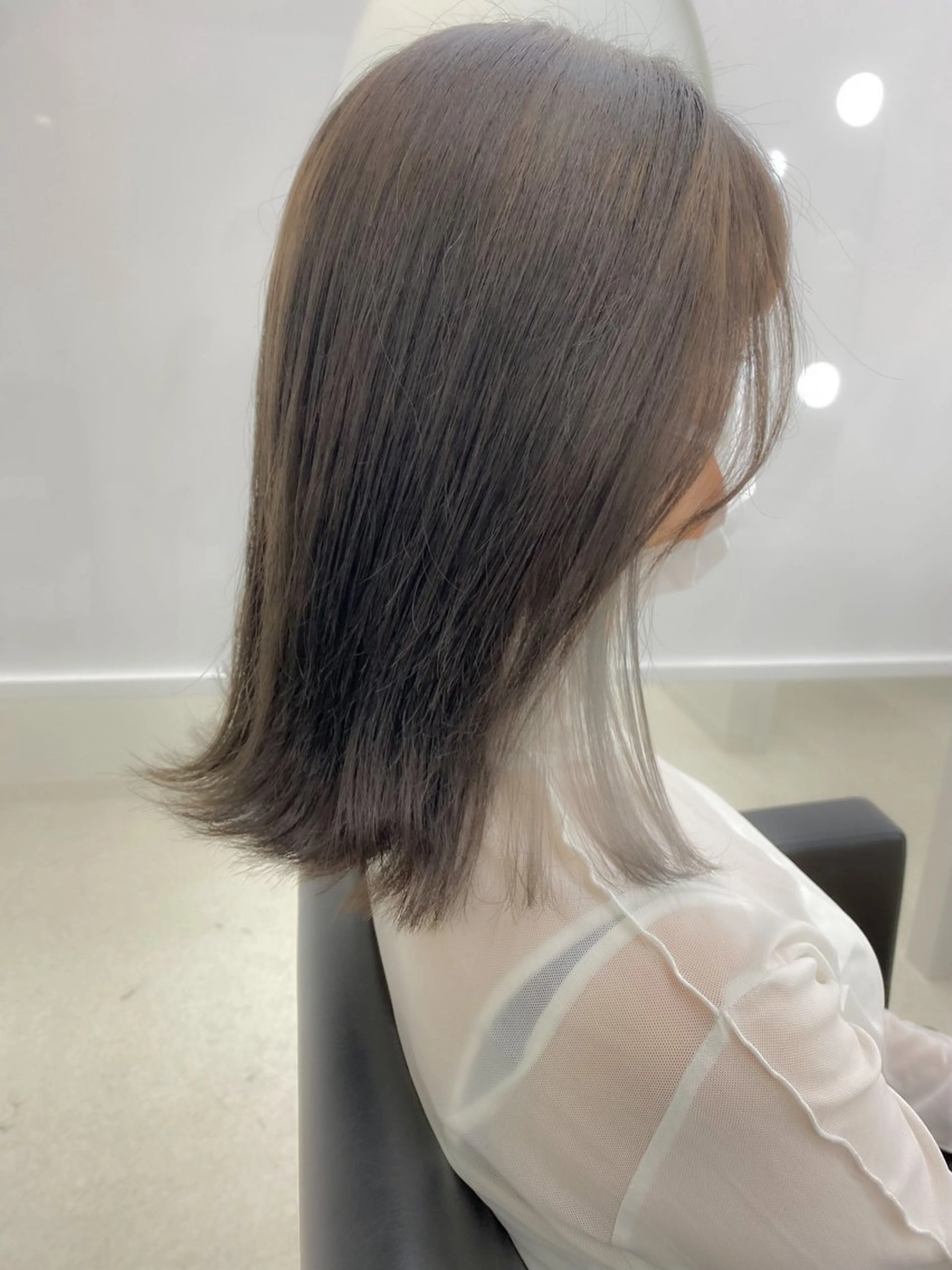 カラー ブリーチ インナーカラー ヘアカラー 【Zina札幌】 宮腰一磨のヘアスタイル