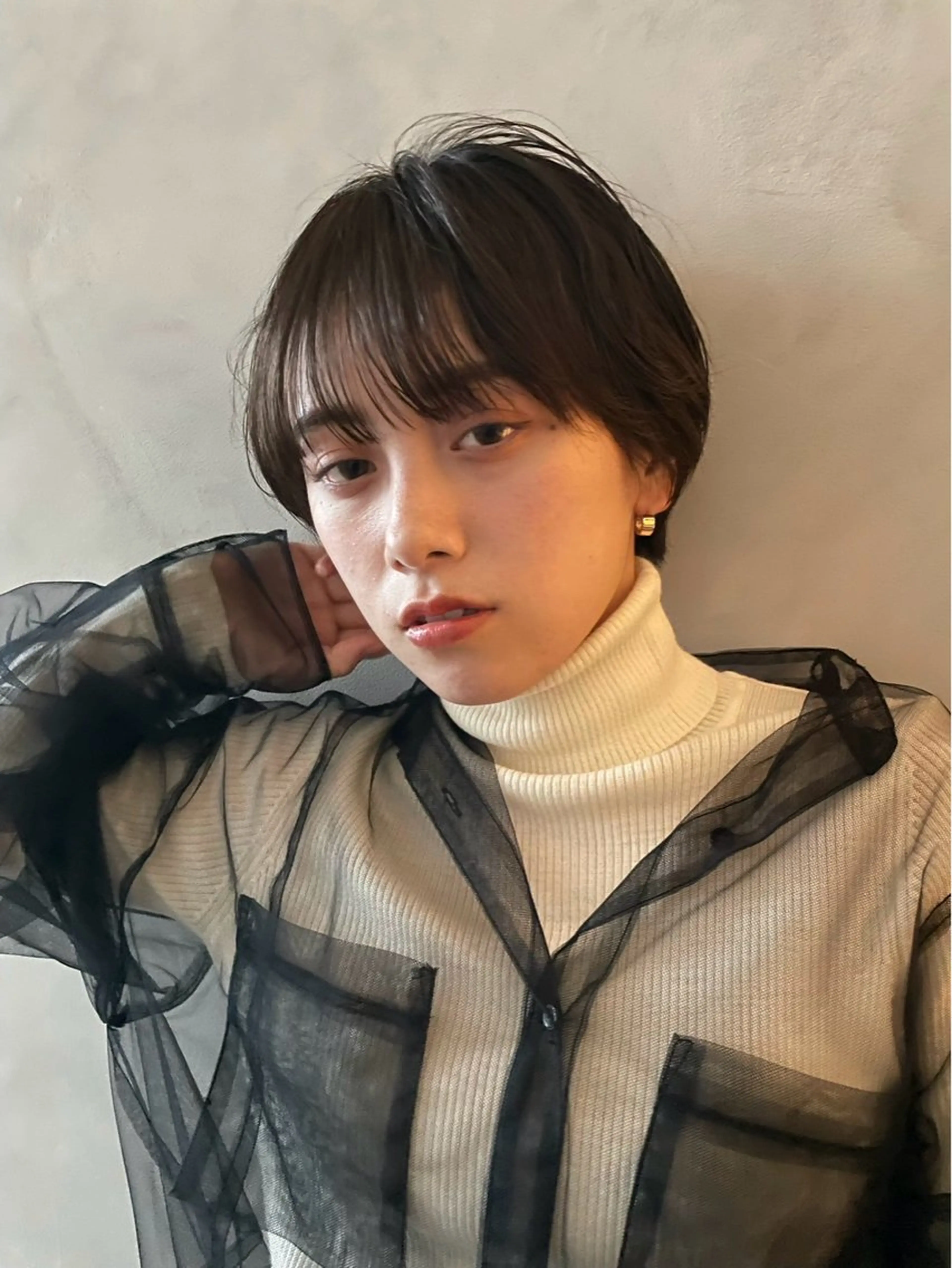 ショート カラー La fith hair room 難波本店所属・ラフィスヘアー🌼 Moe🌼のヘアスタイル