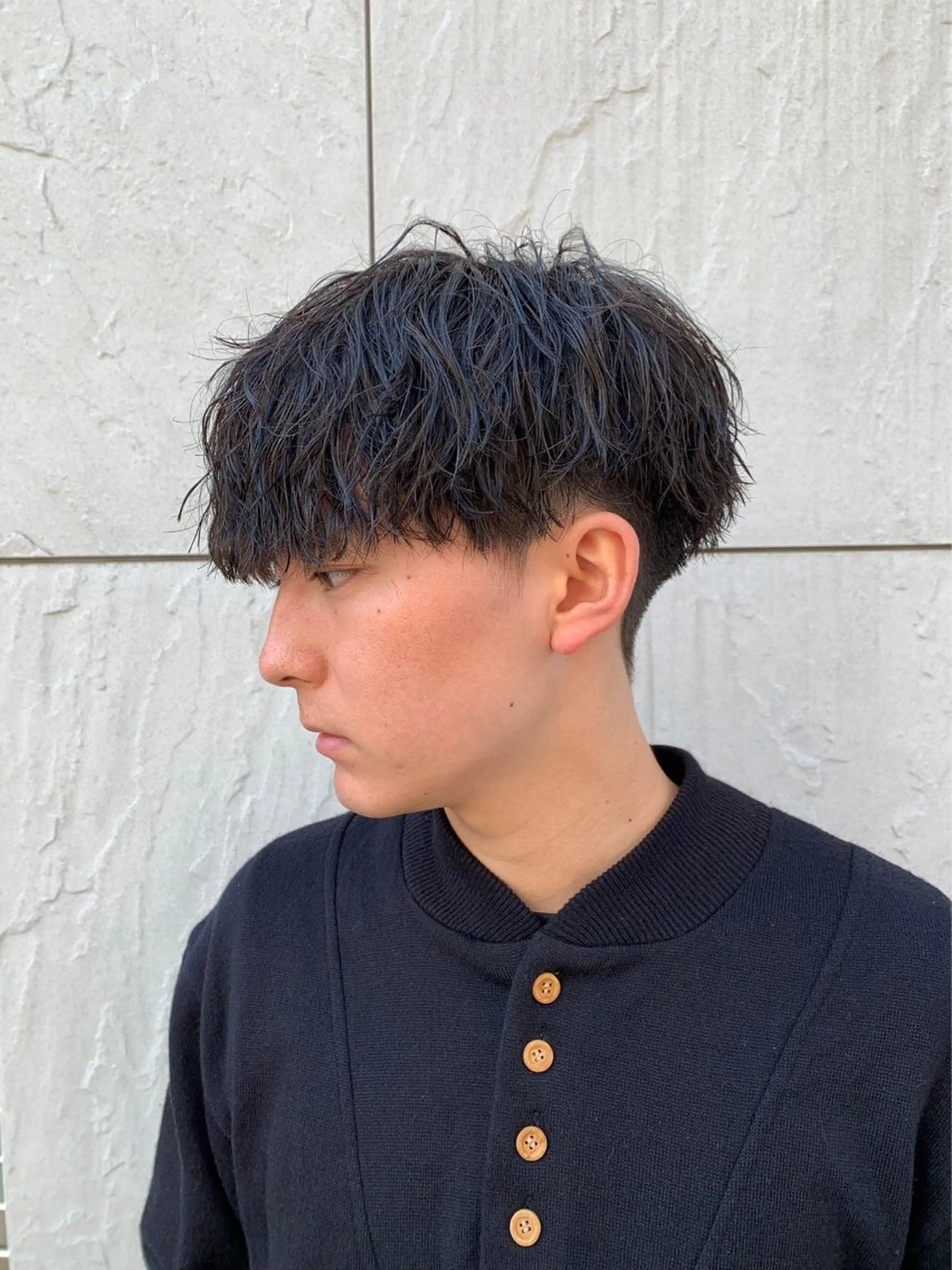 ショート パーマ メンズ カット パーマ ヘアセット お悩み解消✨/ メンズパーマ✨/直樹のヘアスタイル