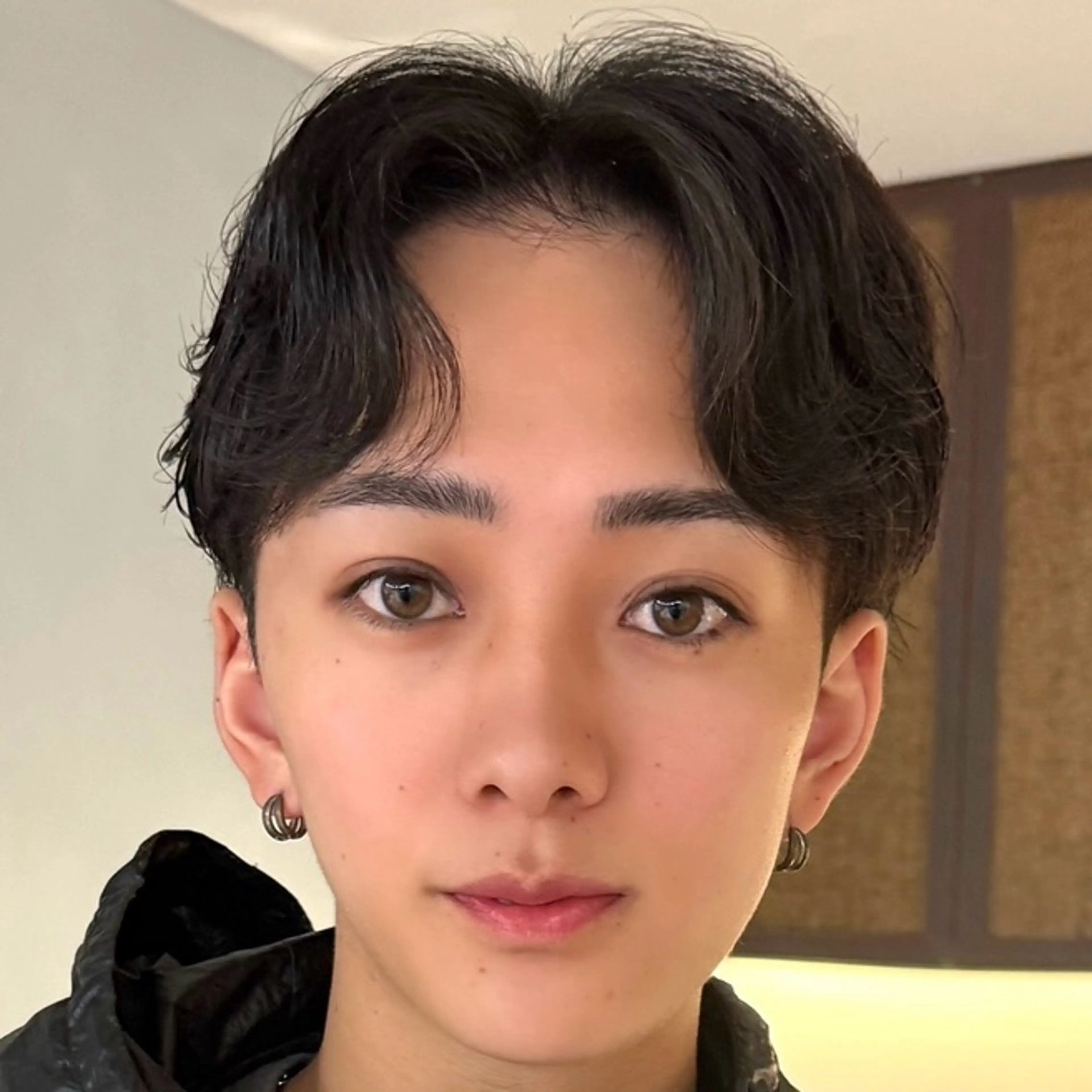 パーマ メンズ メンズパーマ ニュアンスパーマ カット パーマ トリートメント センターパート特化/ メンズカット/ヒロキのヘアスタイル