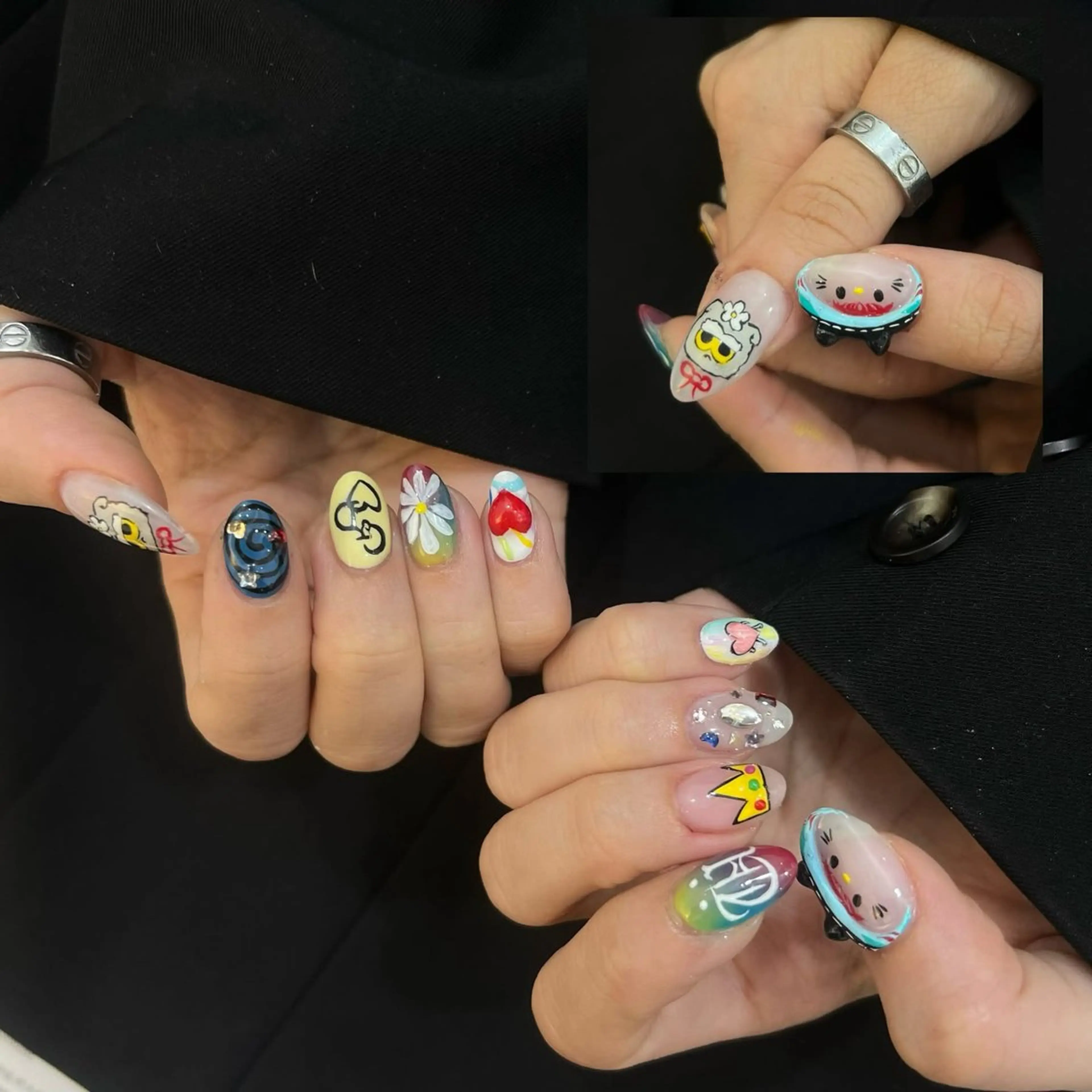 ネイル チークネイル フットネイル フレンチネイル グラデーション 韓国ネイル ハンドネイル YUKI NAILのネイルデザイン