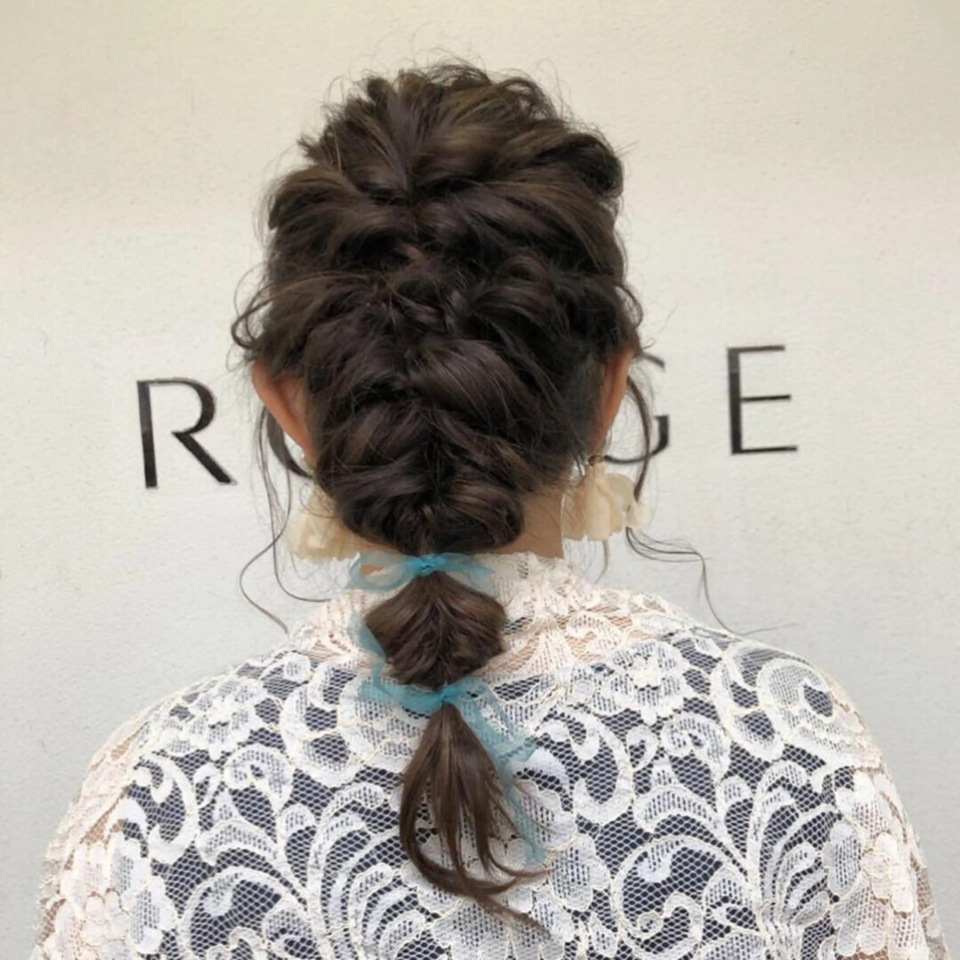 ヘアアレンジ ヘアセット 勝野 麻美のヘアスタイル