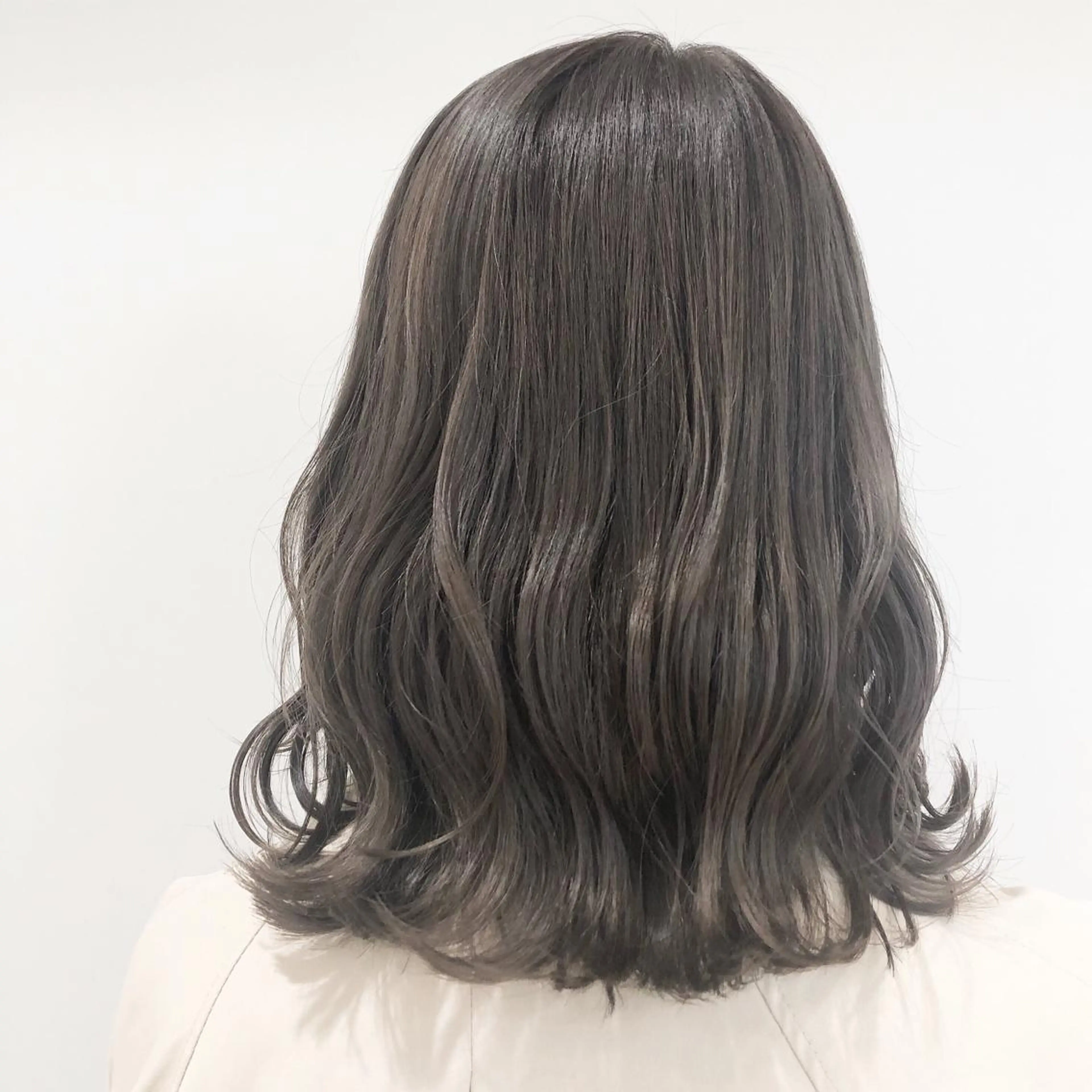 ミディアム ヘアカラー sano sayakaのヘアスタイル