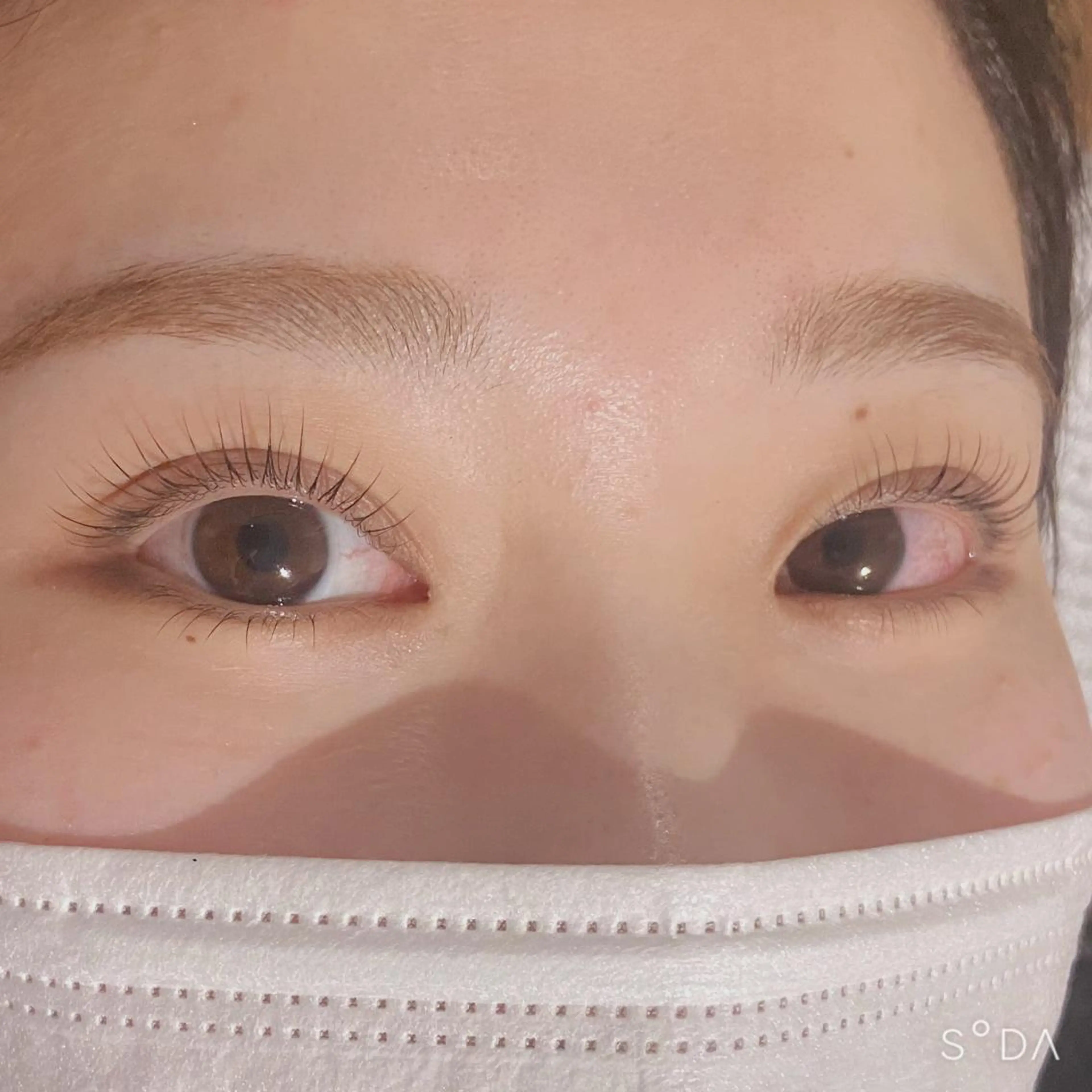 マツエク・マツパ 一重×まつ毛パーマ フジ ワラのマツエク・マツパデザイン