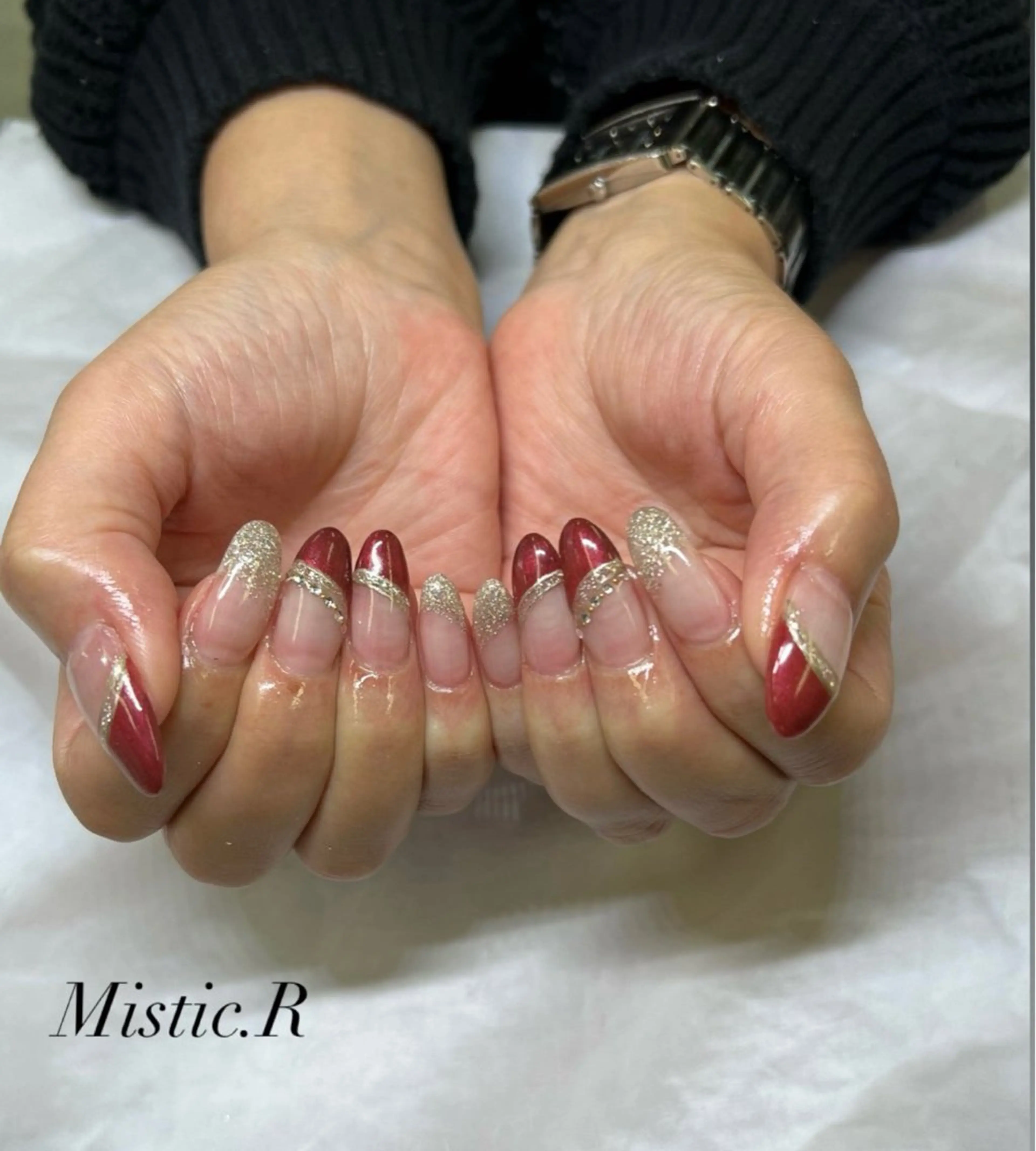 ネイル シンプルネイル Mistic.R 加藤のネイルデザイン