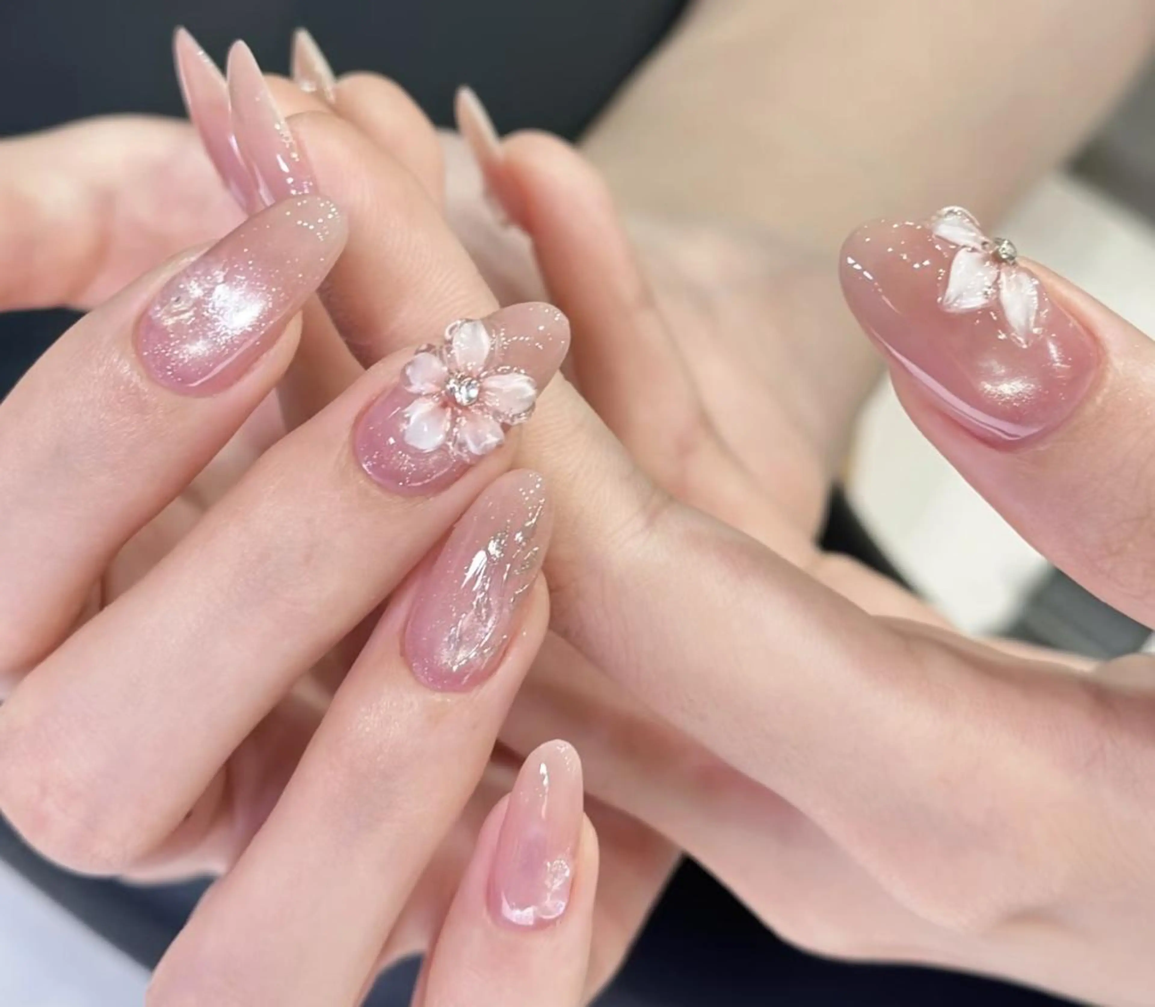 ネイル ハンドネイル ハンドケア 🍑 momo_nailのネイルデザイン