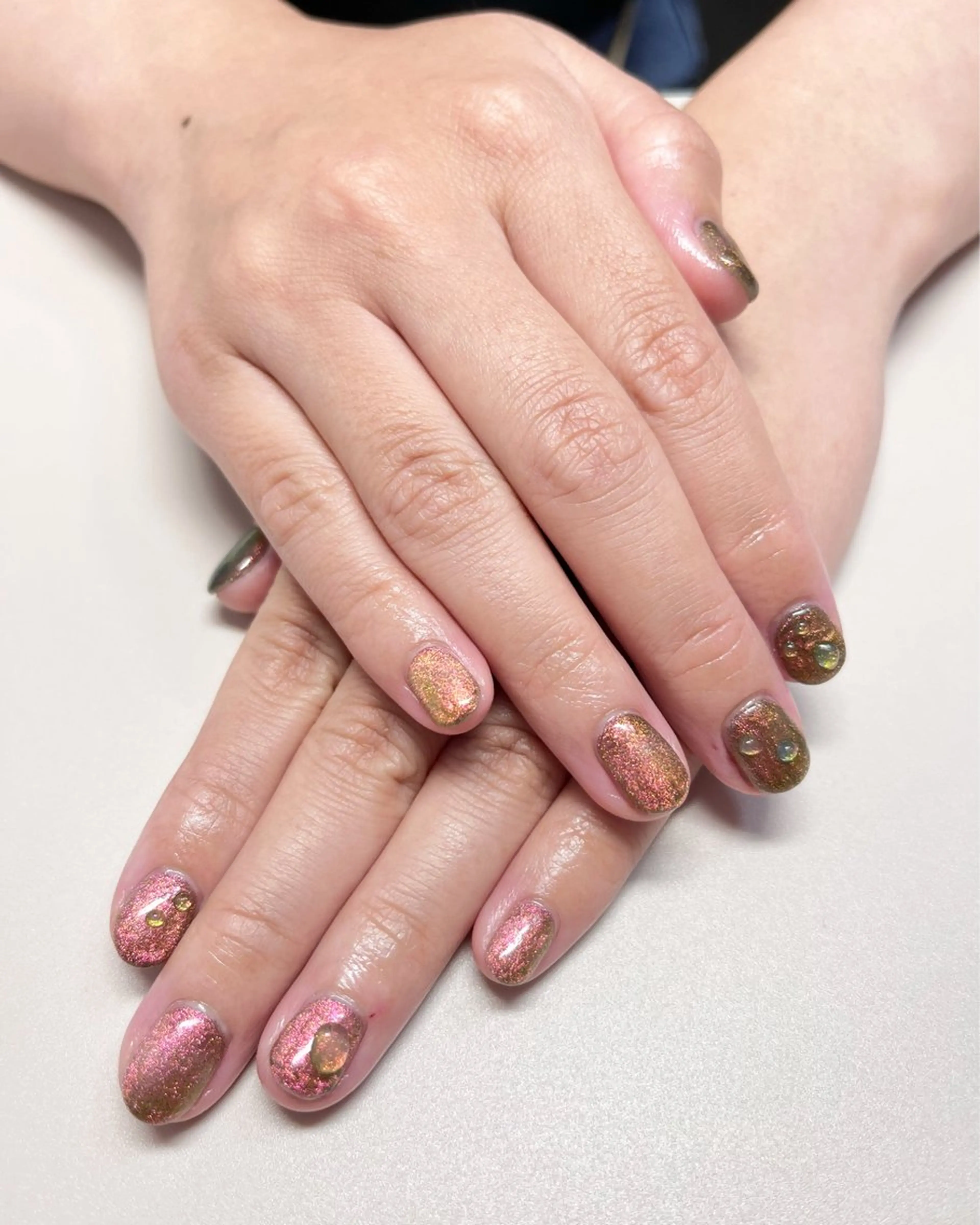 ネイル アートネイル マグネットネイル ハンドネイル Luxy YUKIのネイルデザイン