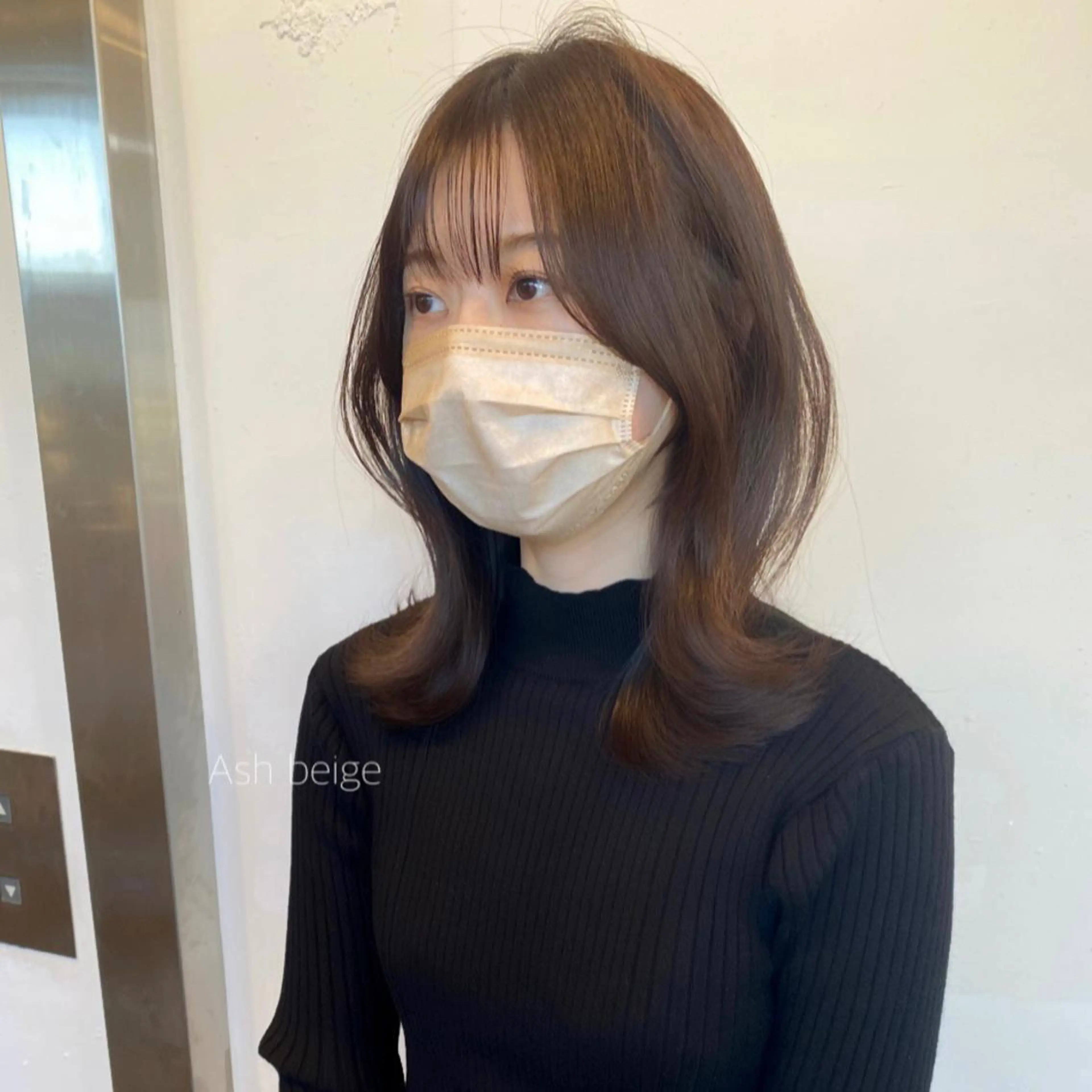 セミロング カラー 🥣 hashi 🛋️のヘアスタイル