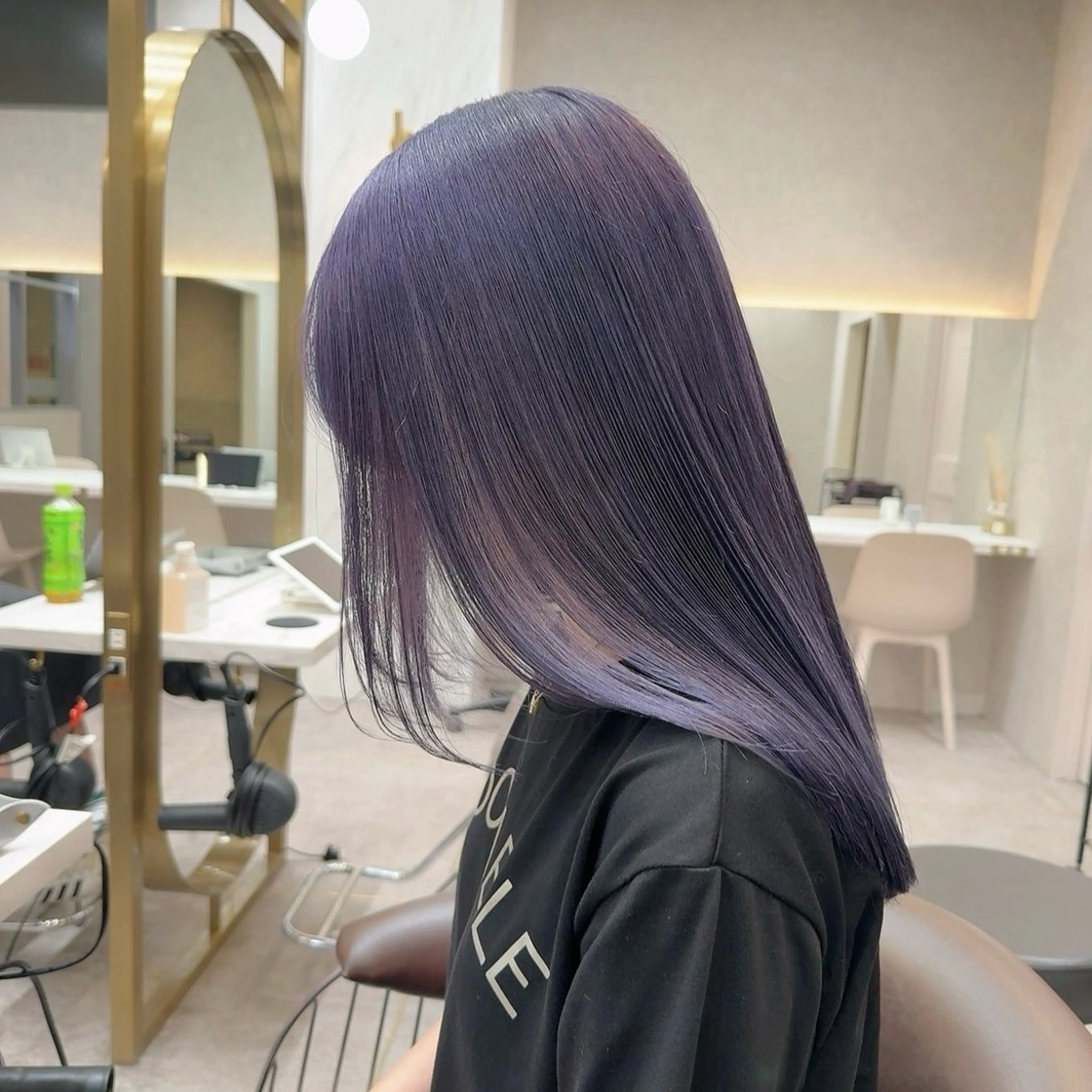 カラー ヘアカラー nao 艶カラー🌙* :ﾟのヘアスタイル