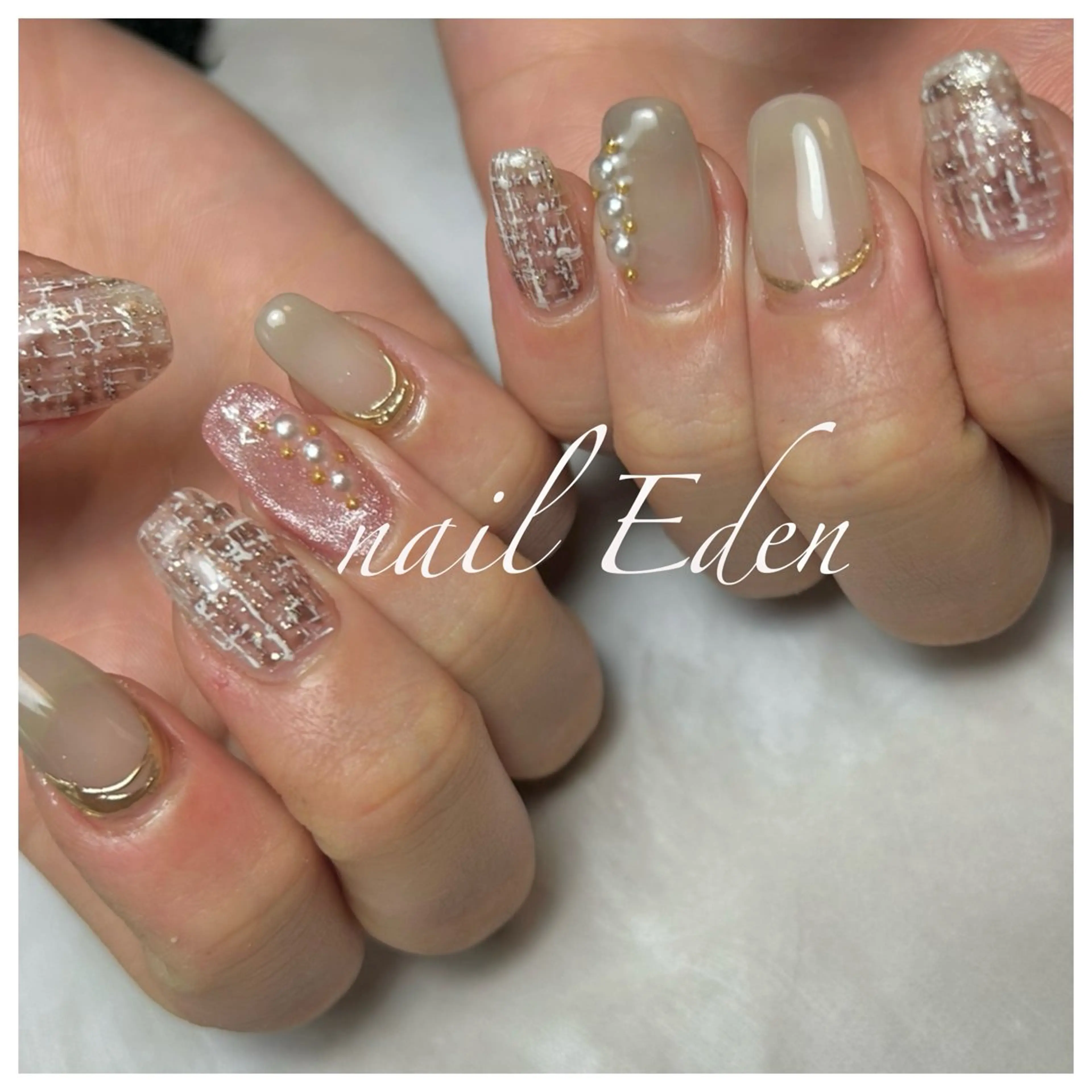 ネイル 持ち込み Eden ♾️のネイルデザイン