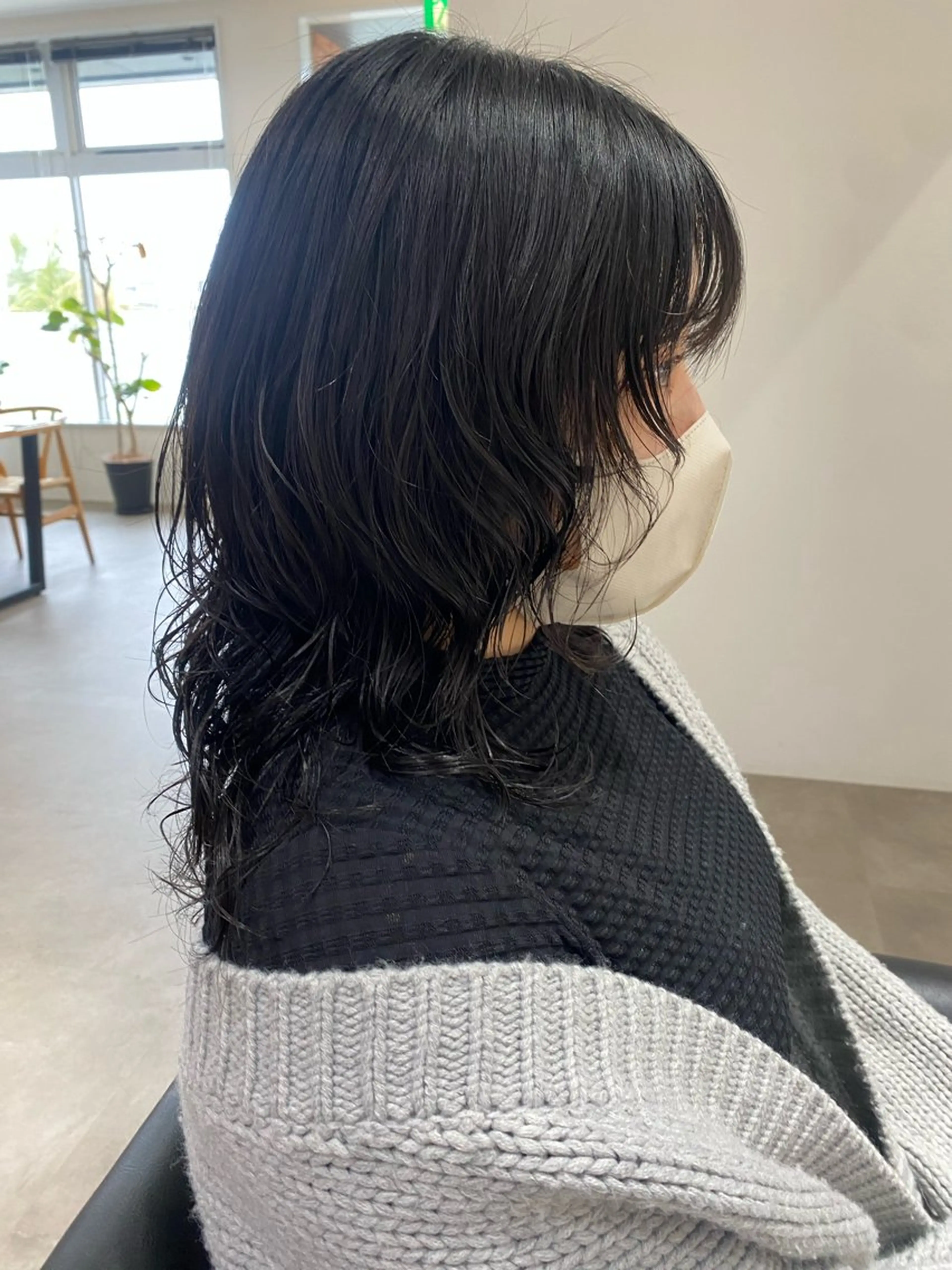 ロング ウルフカット カット パーマ 韓国風hair💕 Kanonのヘアスタイル