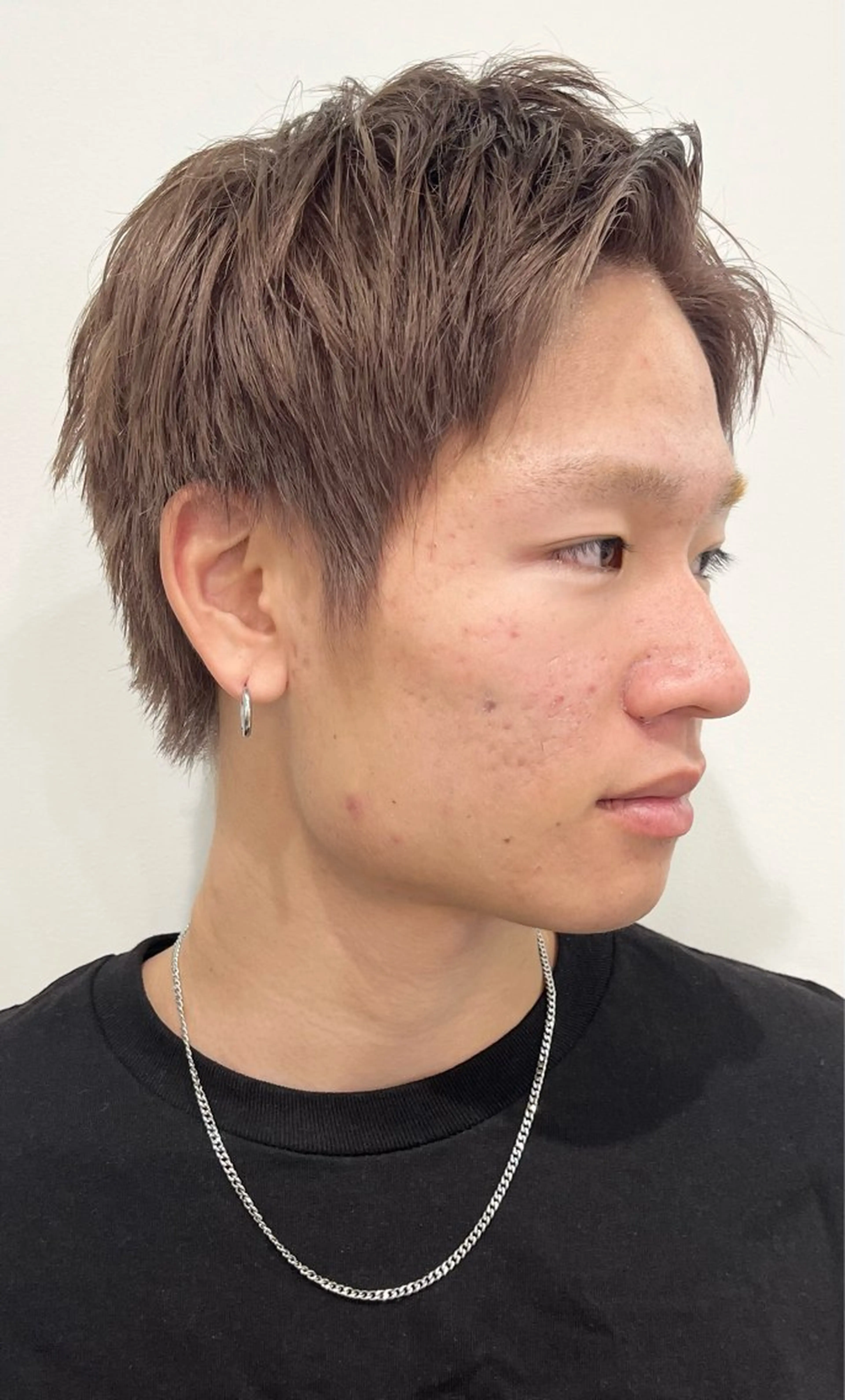 ショート メンズ 會田 /レイヤーカットのヘアスタイル