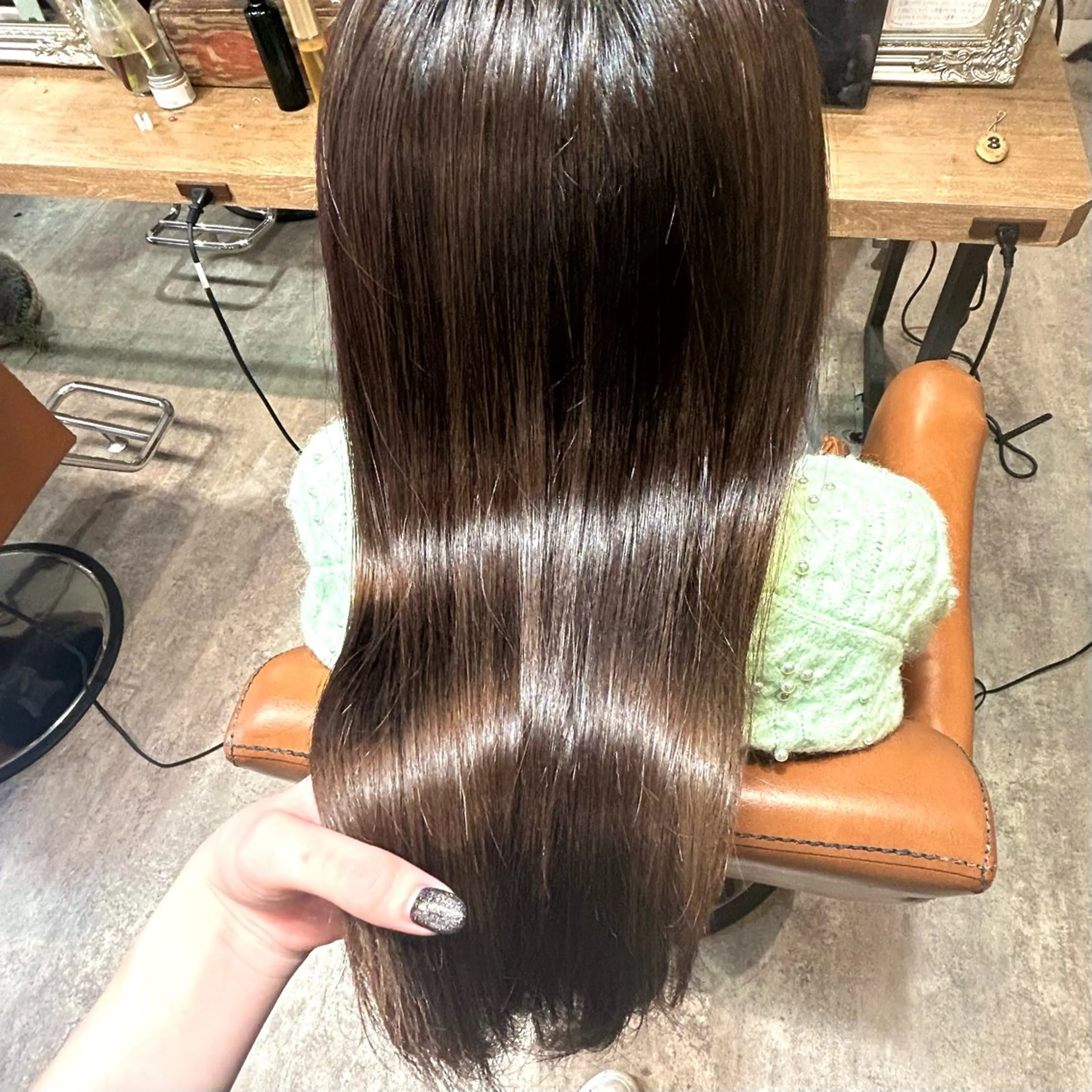 ワンカラー➕🫧高濃度水素トリートメントの写真