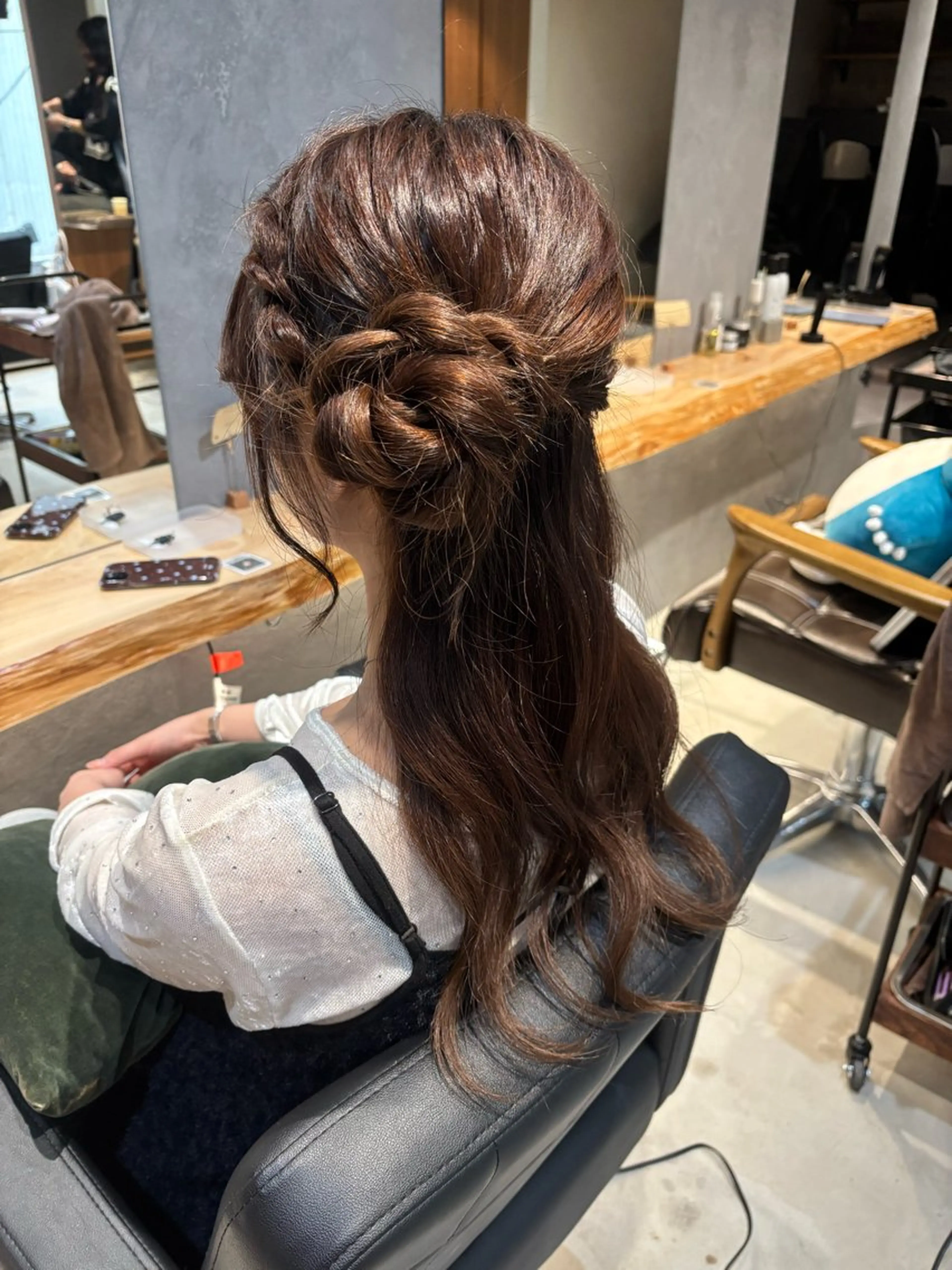 ヘアアレンジ ヘアセット 🦋Funa 🦋のヘアスタイル