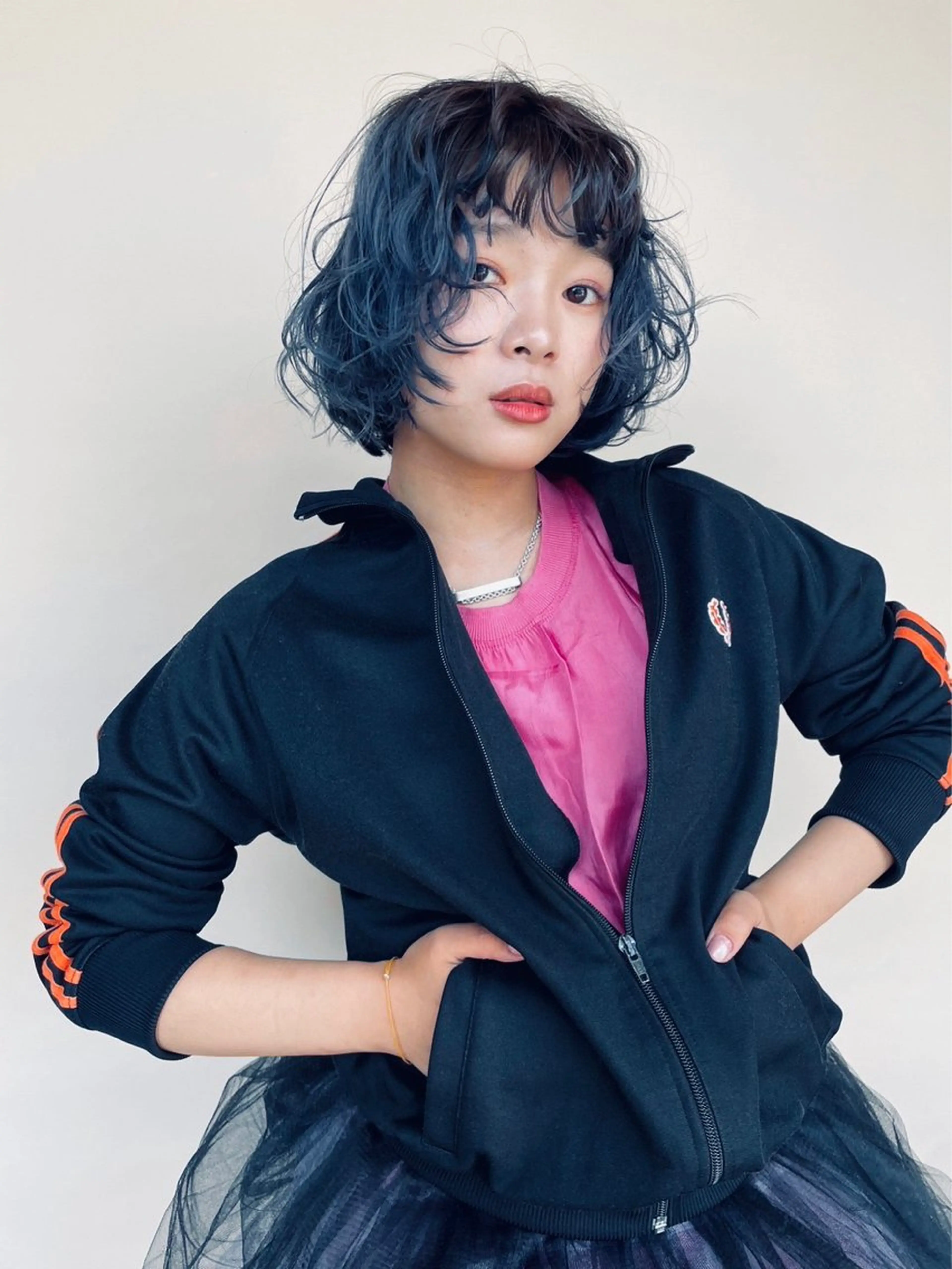 ショート パーマ イラブ ちかのヘアスタイル