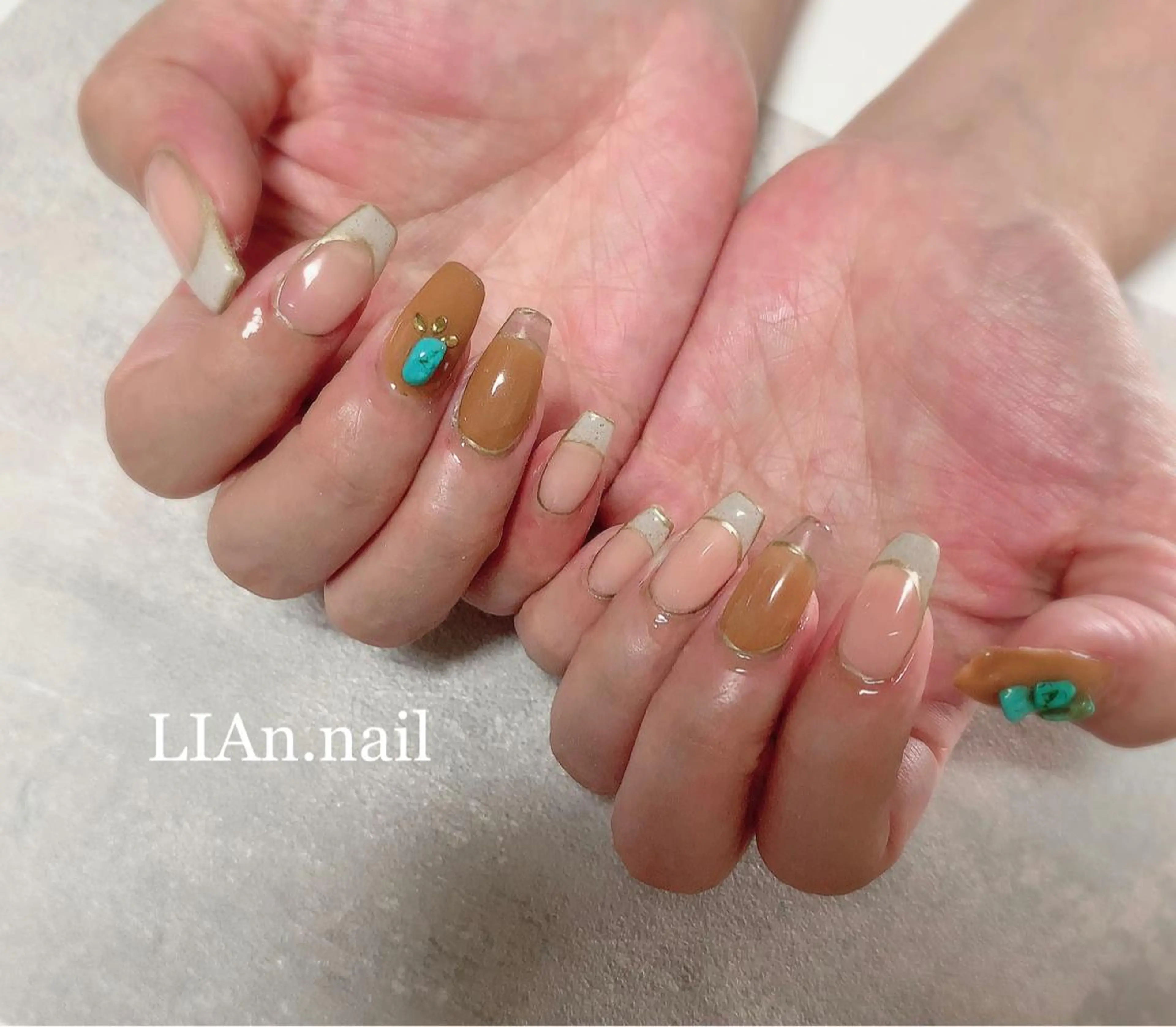 ネイル ジェルネイル Lian nailのネイルデザイン
