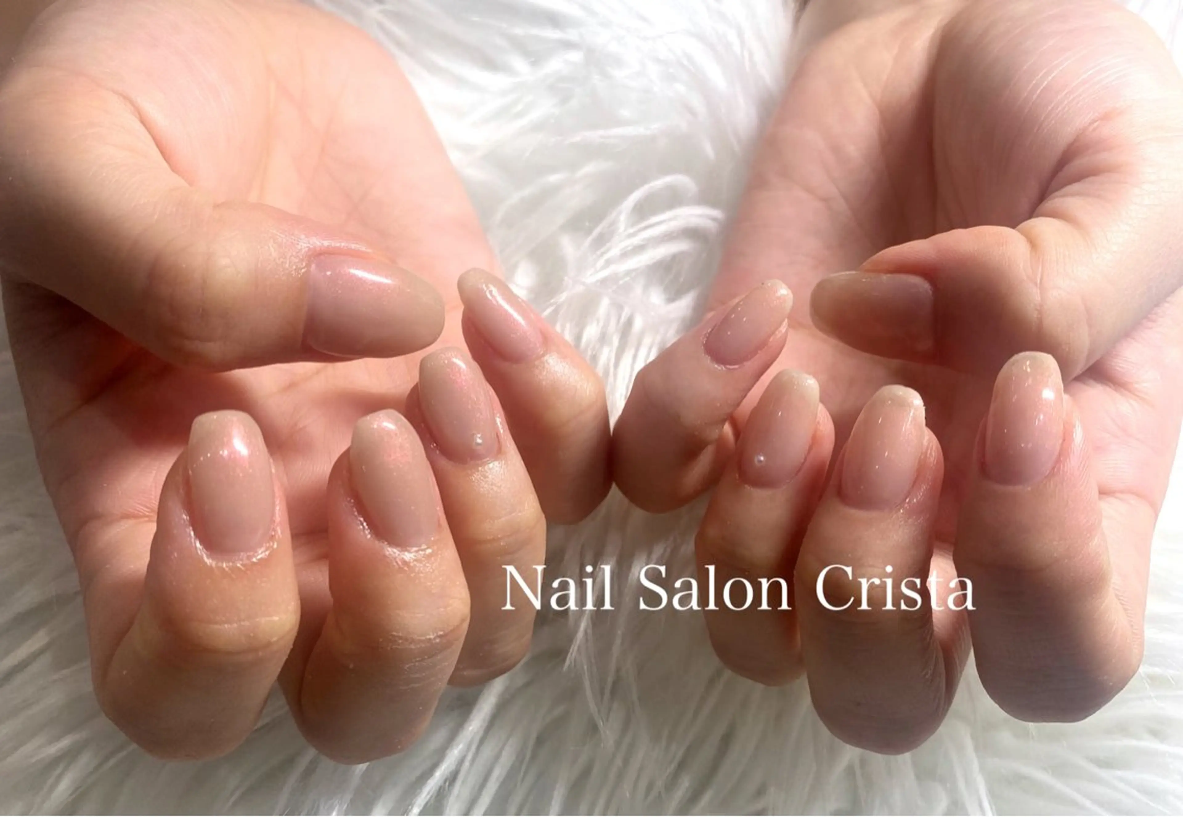 ネイル ジェルネイル パラジェル ハンドネイル CRISTA MOMOのネイルデザイン