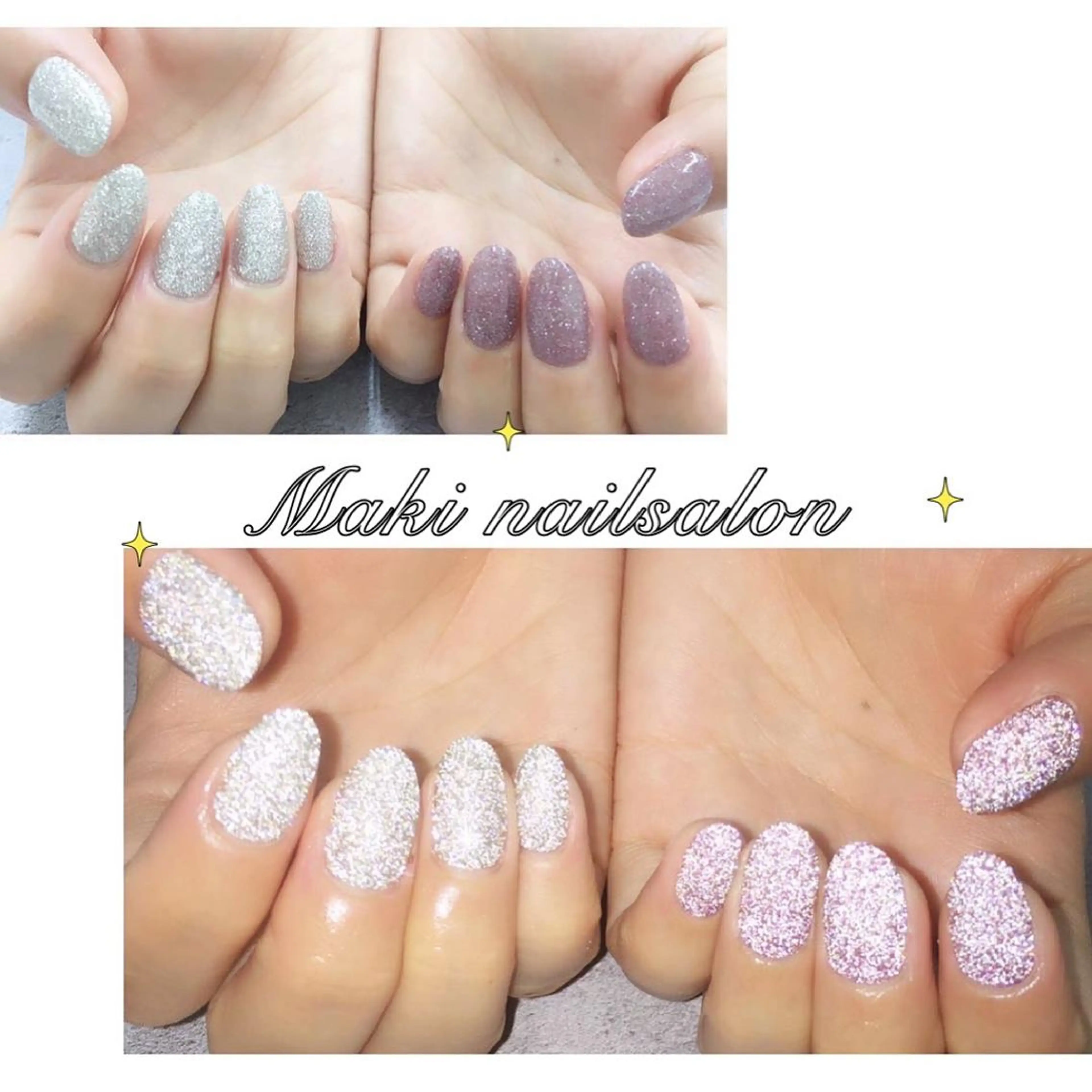 ネイル フラッシュネイル ハンドネイル マキ ネイルサロンのネイルデザイン