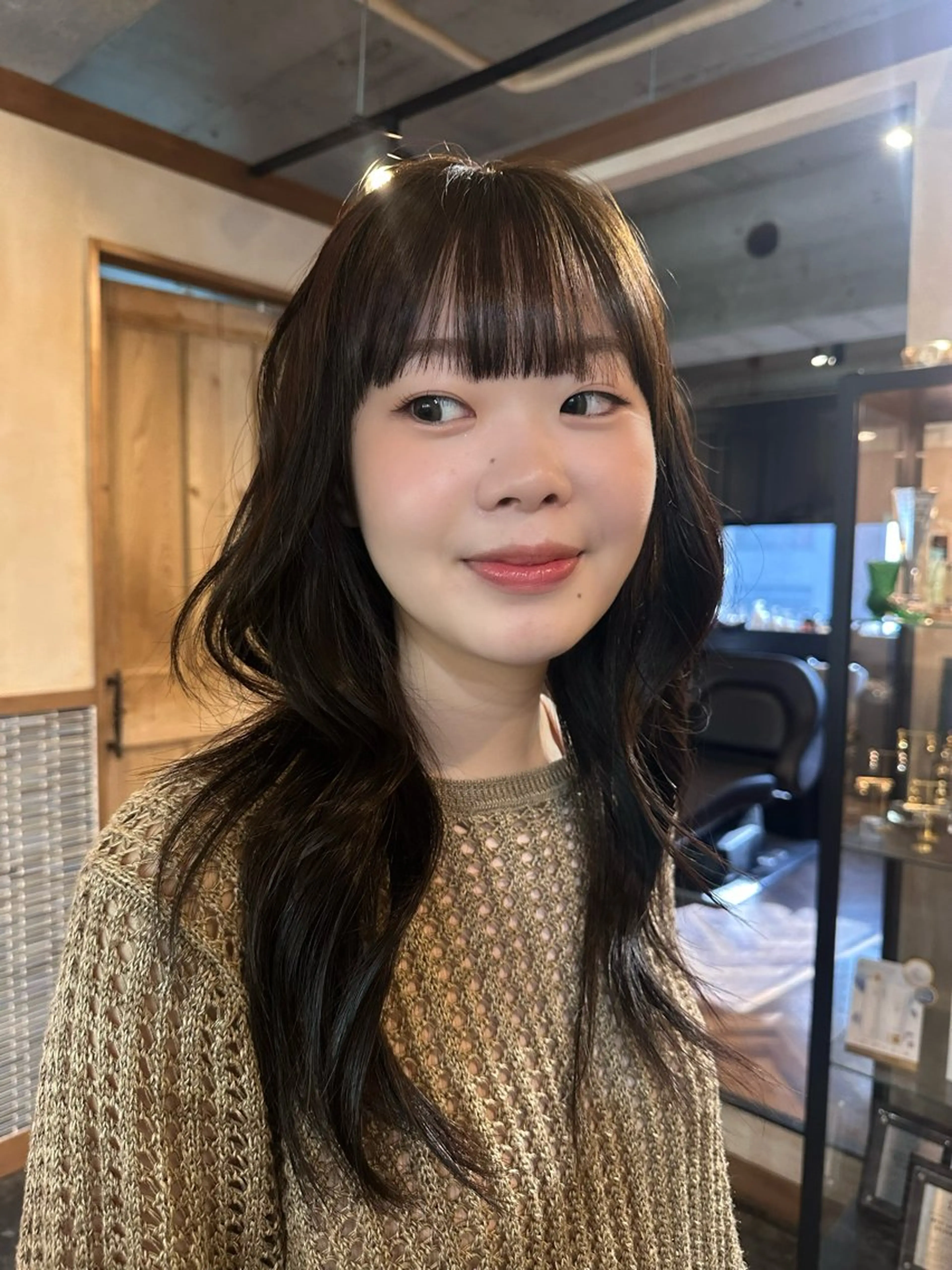 ロング カットモデル/カラー rionのヘアスタイル