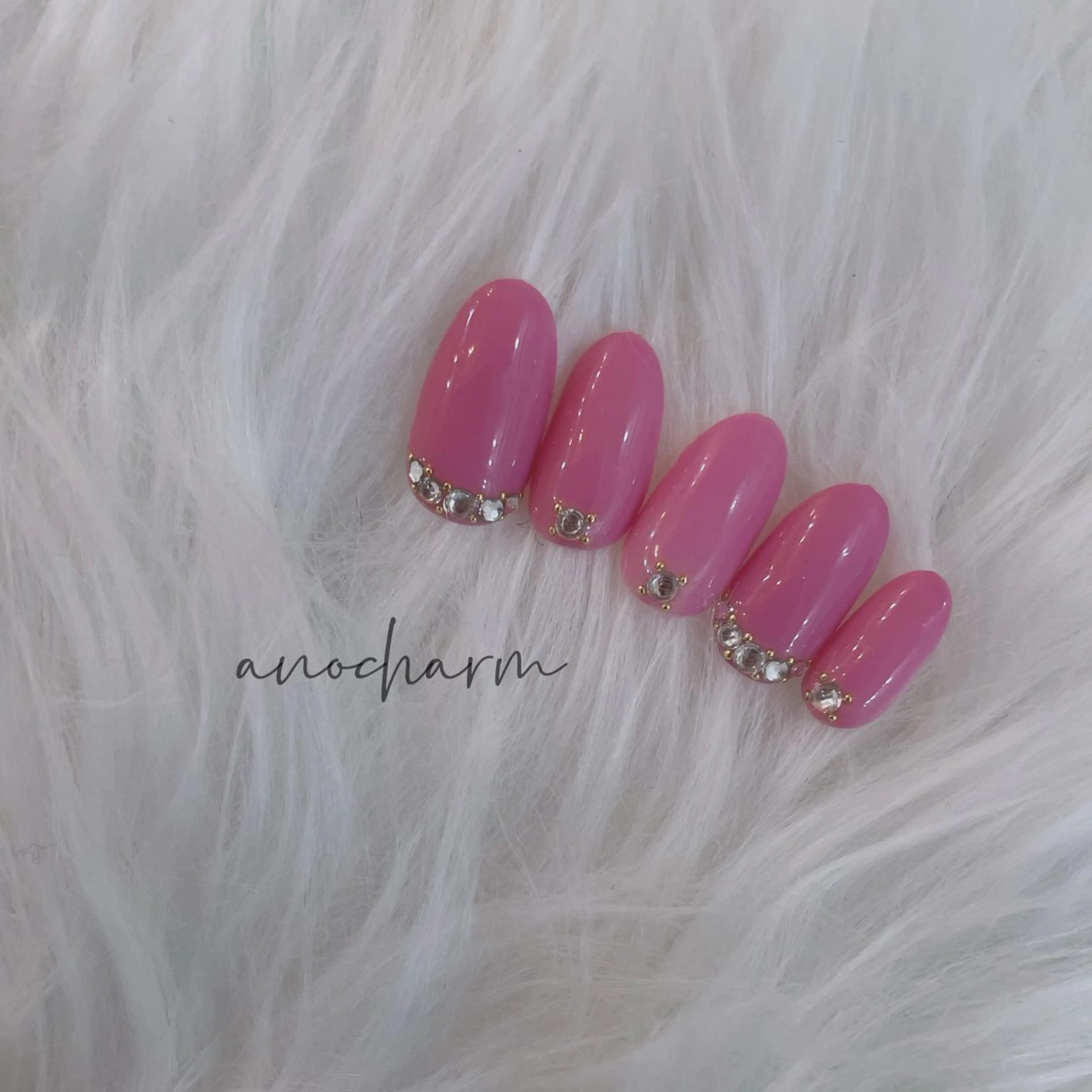 ネイル ハンドネイル anocharm _annaのマツエク・マツパデザイン