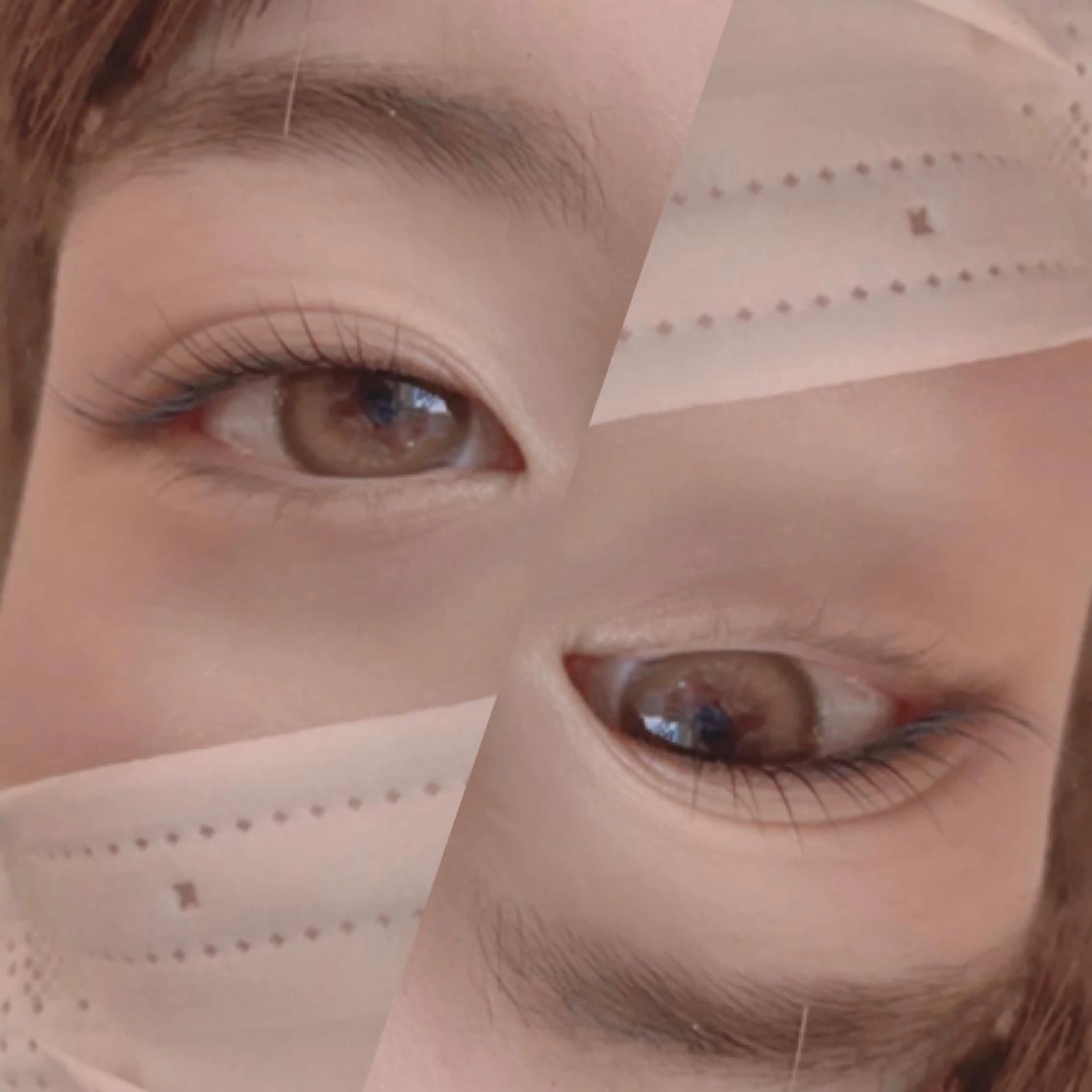 マツエク・マツパ カラーマツエク フラットラッシュ 韓国風マツエク パリジェンヌラッシュリフト まつげパーマ オーダーメイドまつげ ＆まゆげ.RIKAのマツエク・マツパデザイン