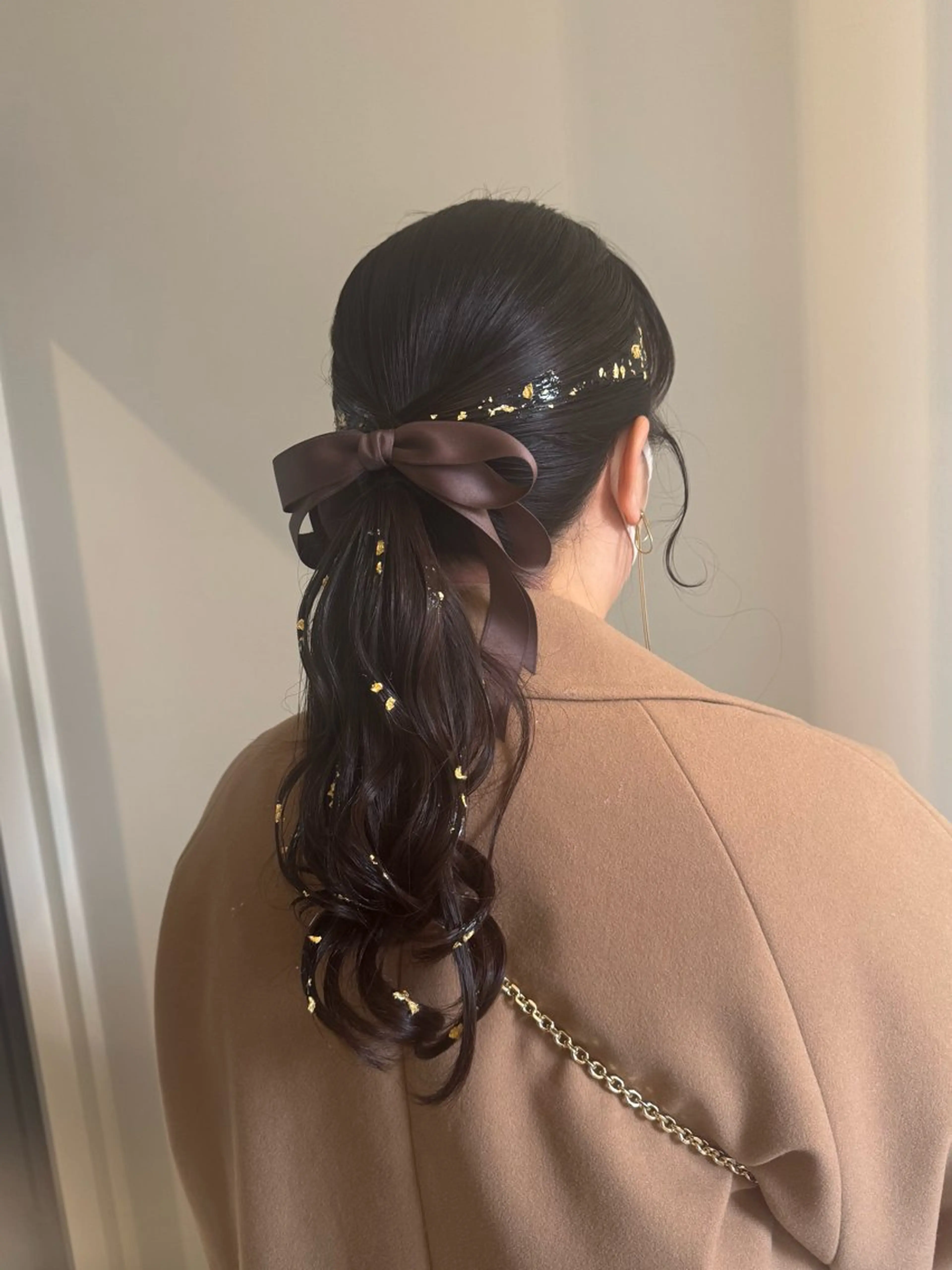 ロング ヘアセット 内沼 恵留菜のヘアスタイル