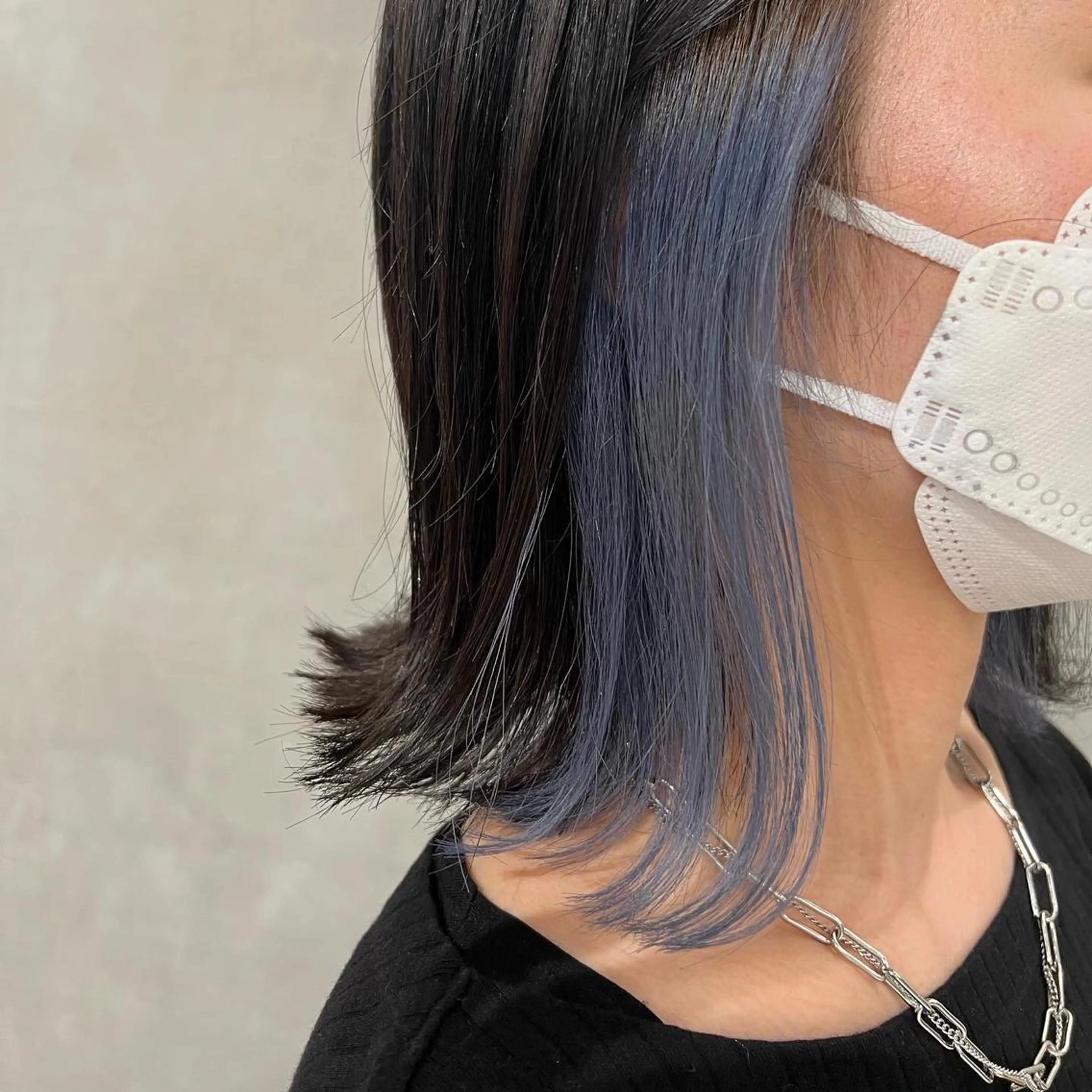 ミディアム カラー ミディアムパーマ バレイヤージュ ブリーチ ケアブリーチ ダブルカラー カット ヘアカラー トリートメント Luana / 公式 / 大通のヘアスタイル