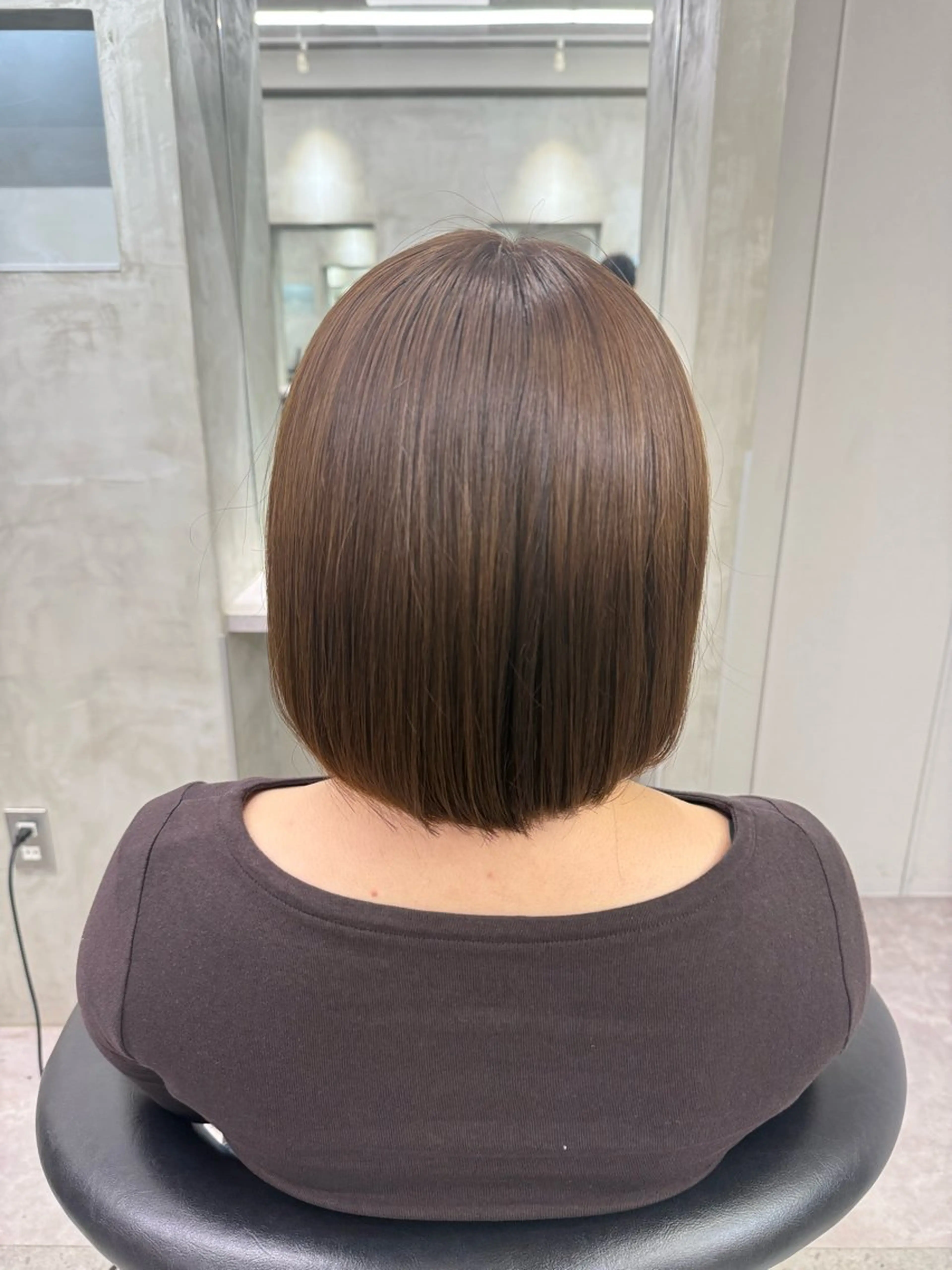 カラー 德永 なつきのヘアスタイル