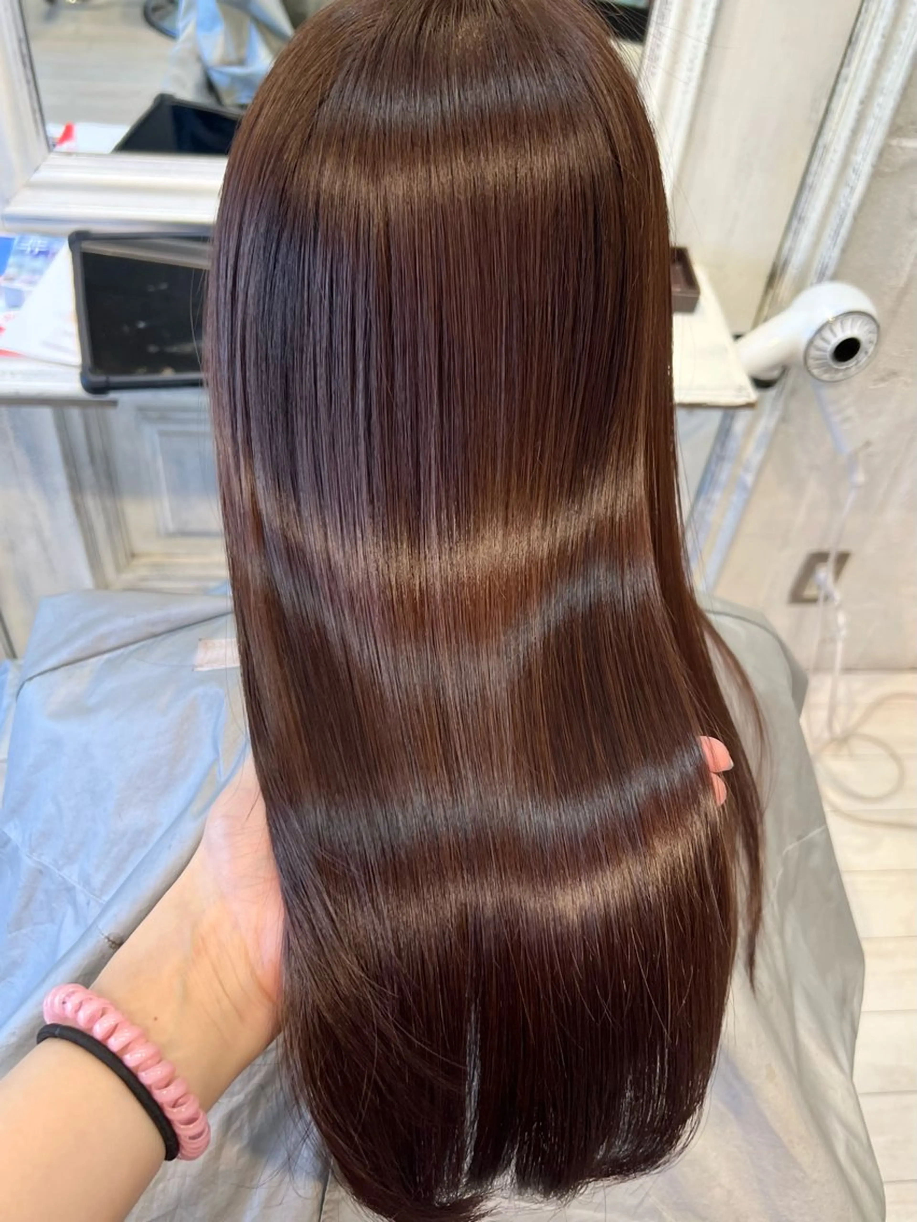 U29限定:【髪質改善】艶髪カラー＋髪質改善トリートメント＋前髪カットの写真