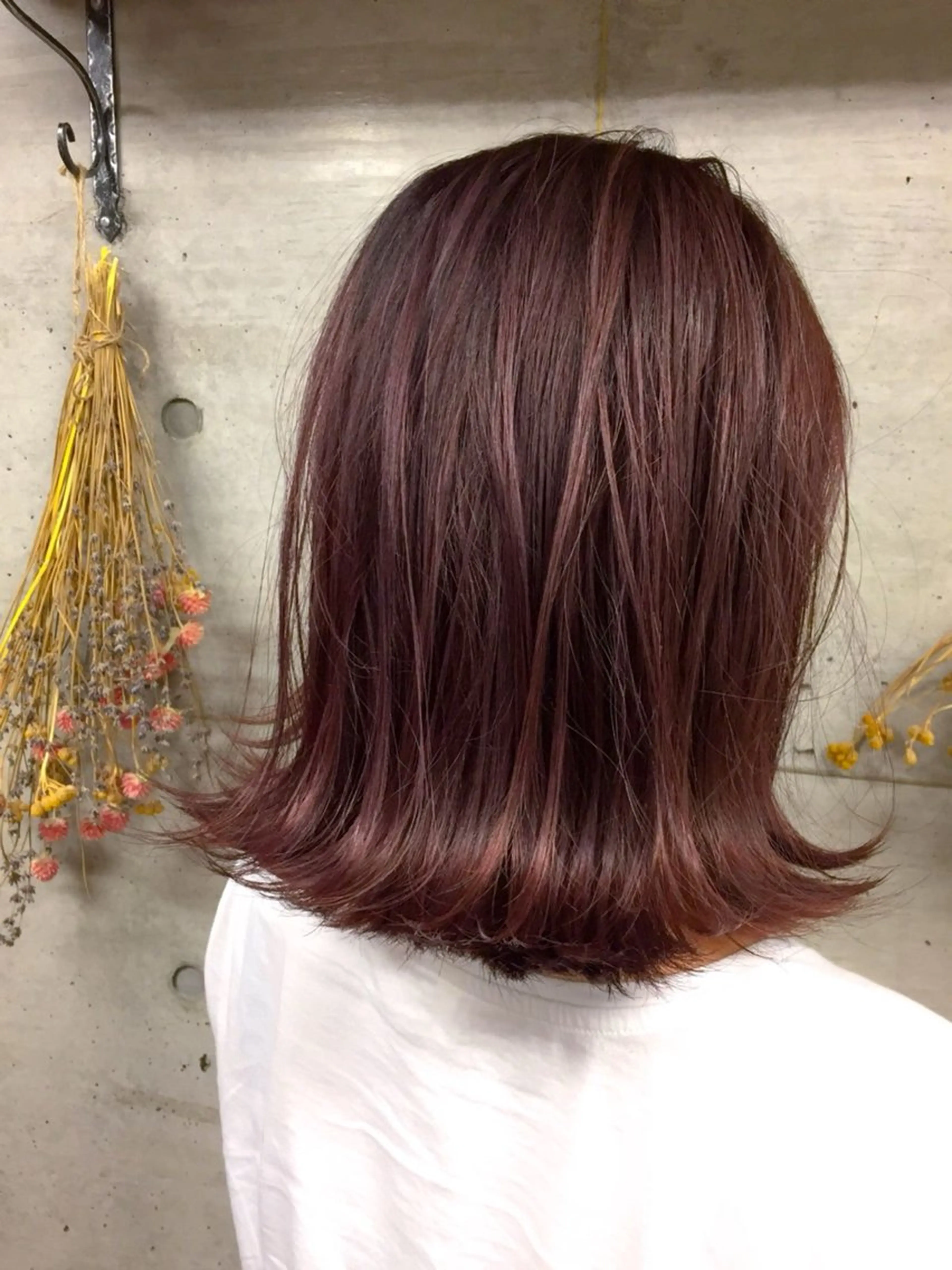 カラー ロングパーマ🌀 あきとのヘアスタイル
