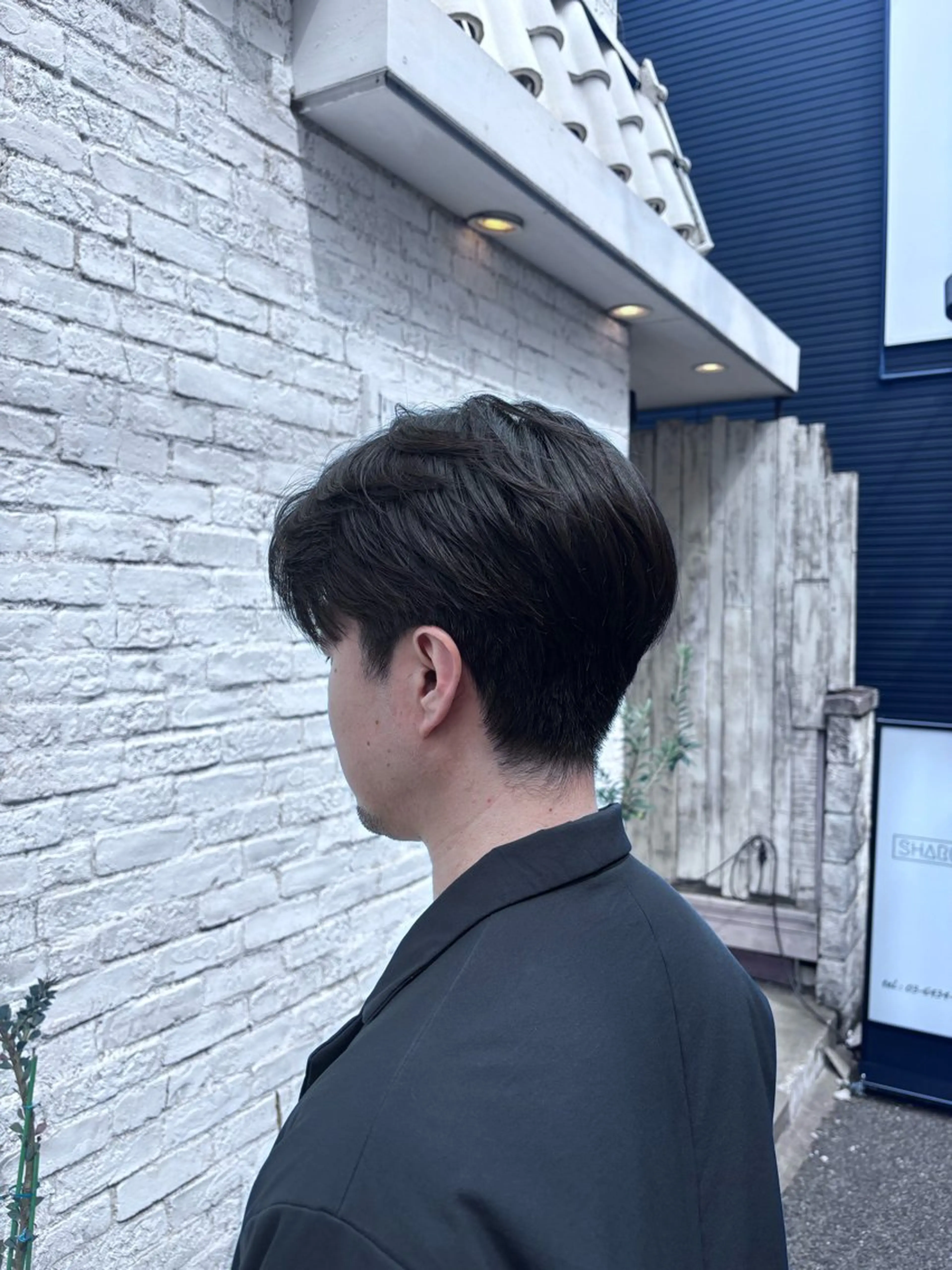 ショート メンズ SHO 👻原宿 /艶カラーのヘアスタイル