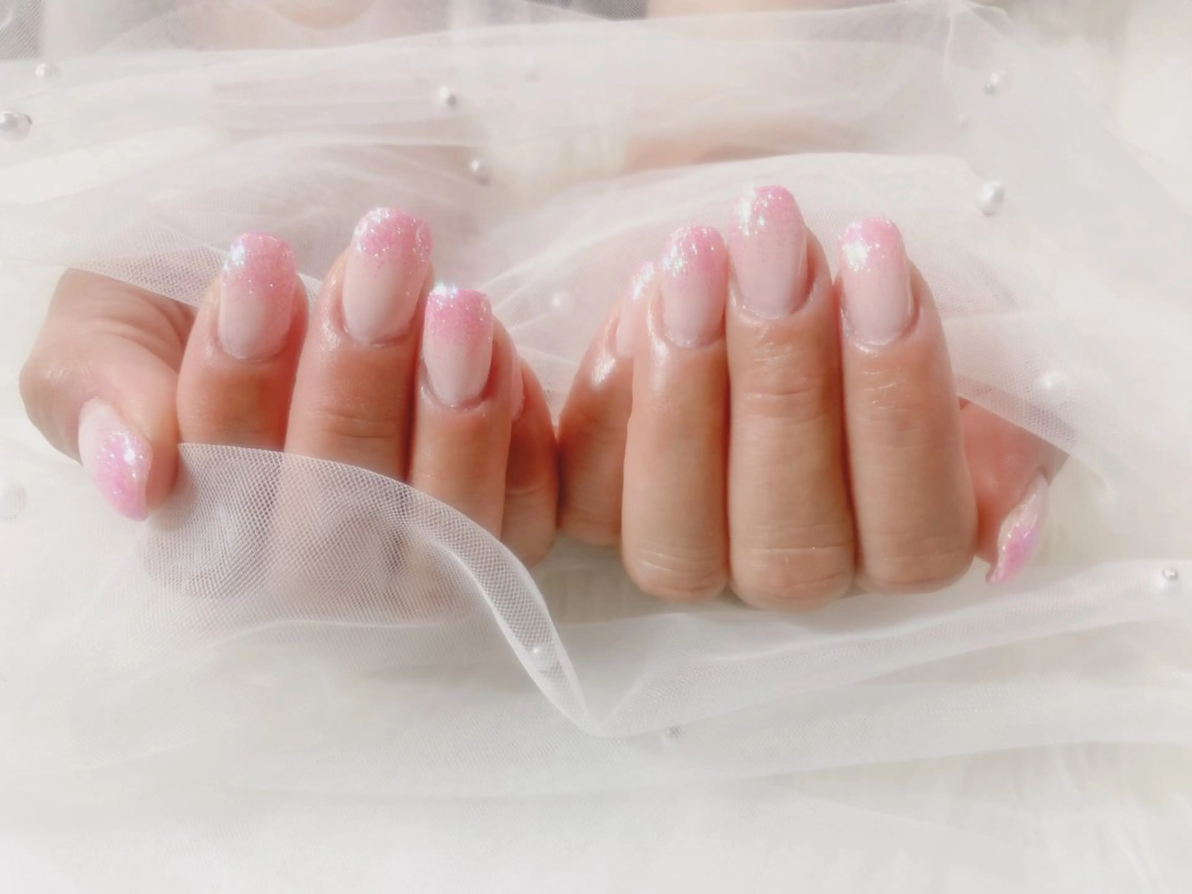 ネイル ラメ(グリッター) ラメグラデーション Nail Salon Reposのネイルデザイン