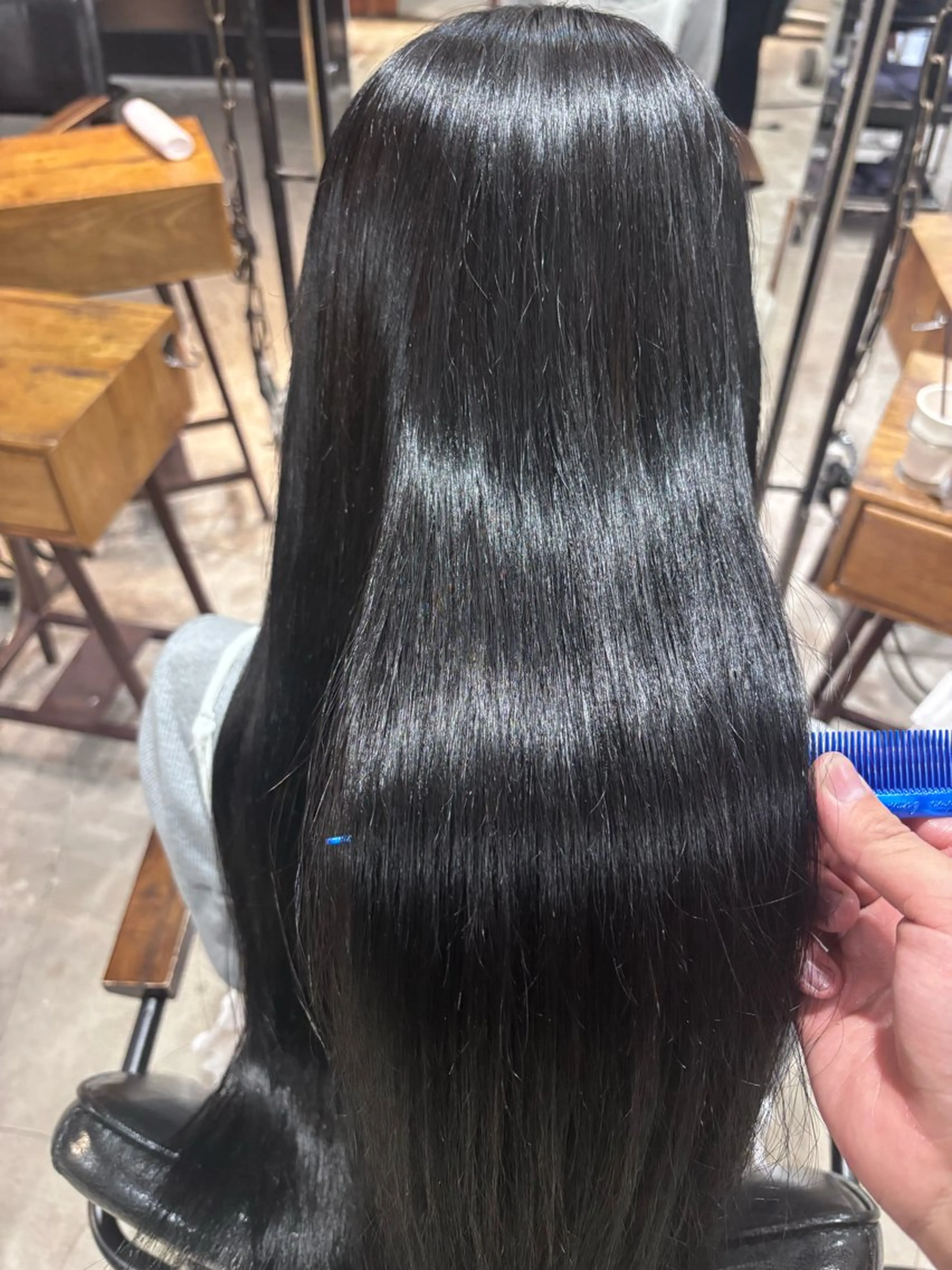 ロング ヘアカラー うる艶/ブラウン🥣 RYOTAのヘアスタイル