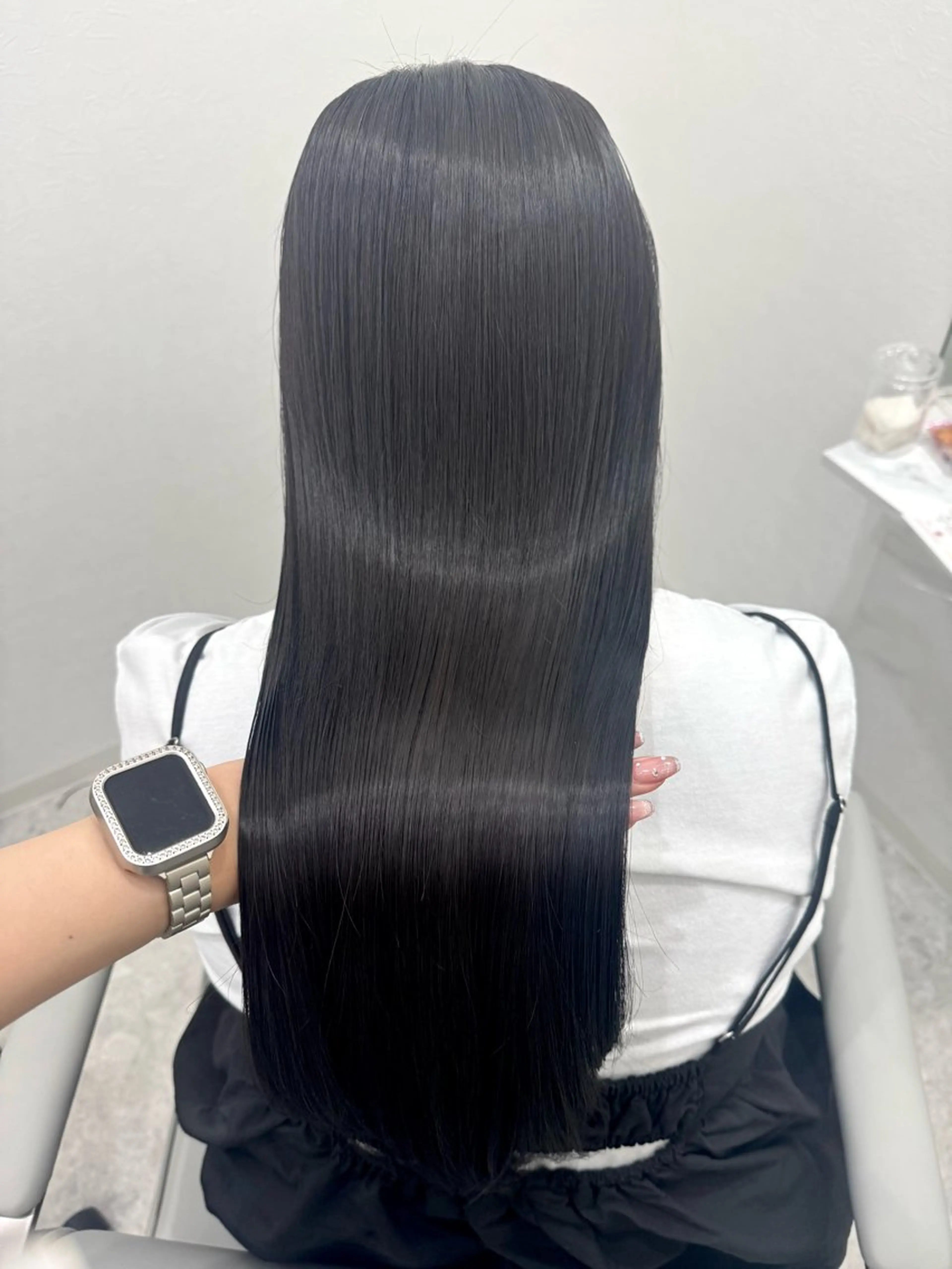 ロング 髪質改善 トリートメント カット ヘアカラー トリートメント 💎縮毛矯正/透明感 カラー💎椎葉みひろのヘアスタイル