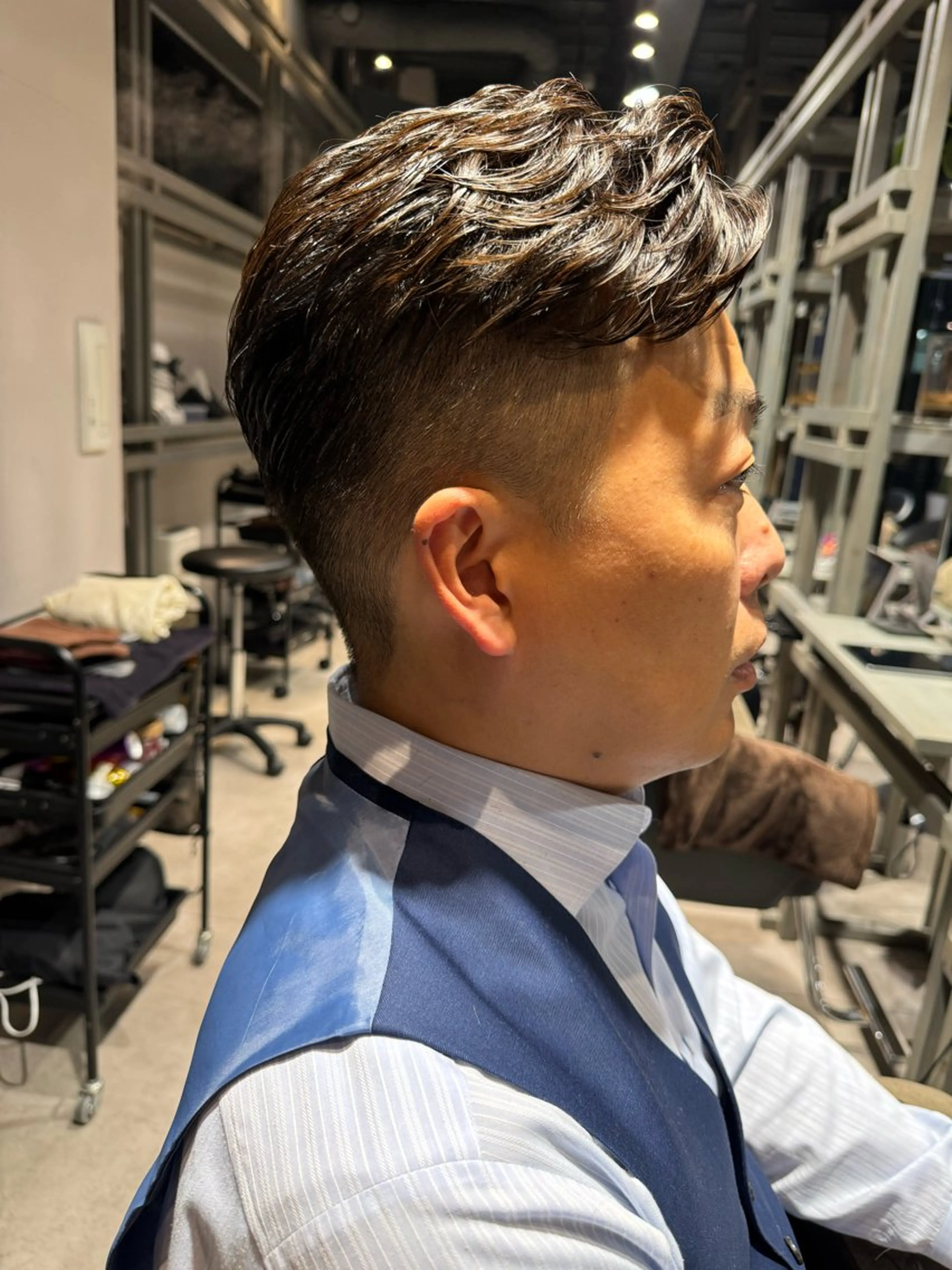 ショート メンズ メンズパーマ カット パーマ トリートメント 似合う髪型が 分からない方へのヘアスタイル