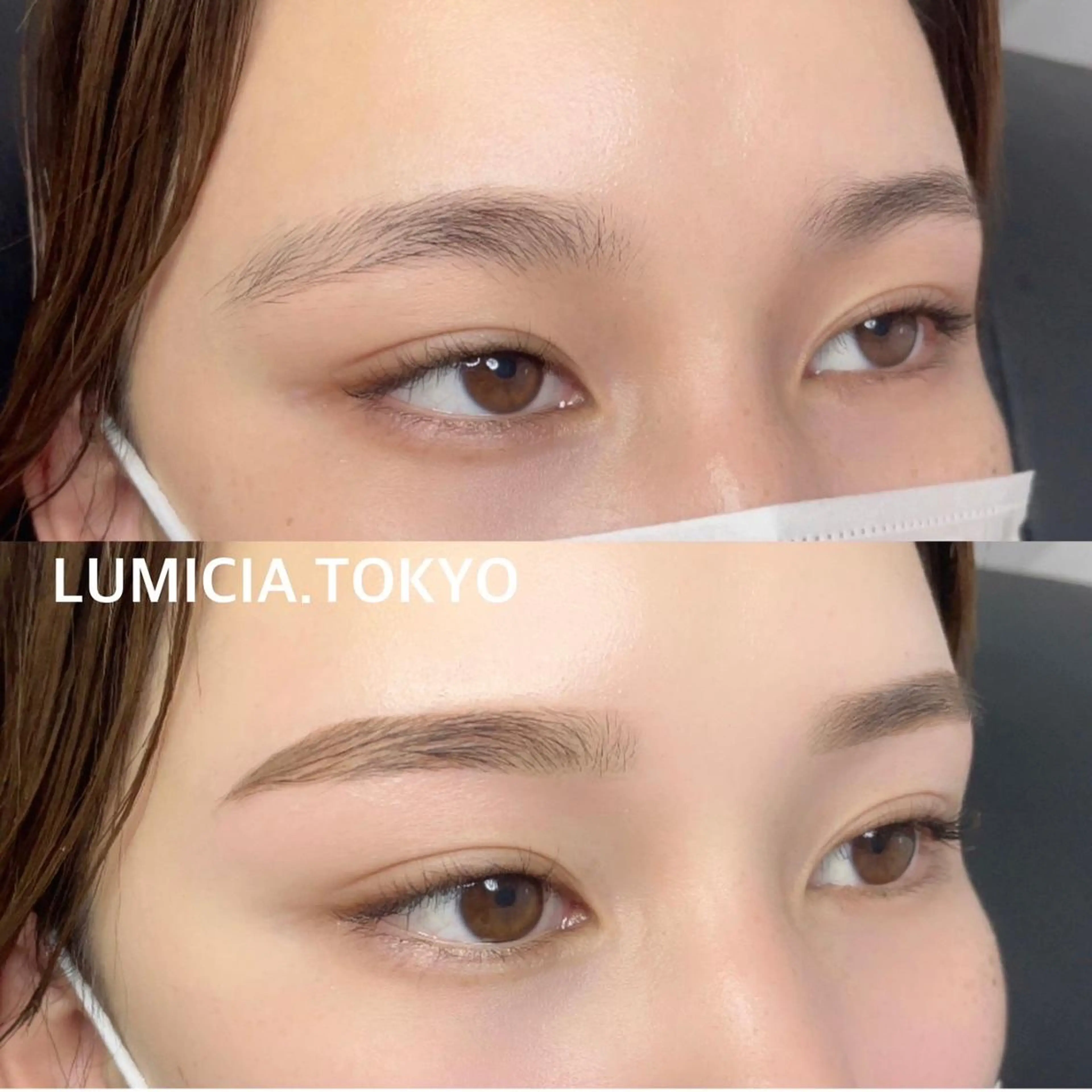 アイブロウ ハリウッドブロウリフト メンズアイブロウ 眉毛ワックス脱毛 LUMICIA眉毛 恵比寿本店🩵の眉毛・アイブロウイメージ