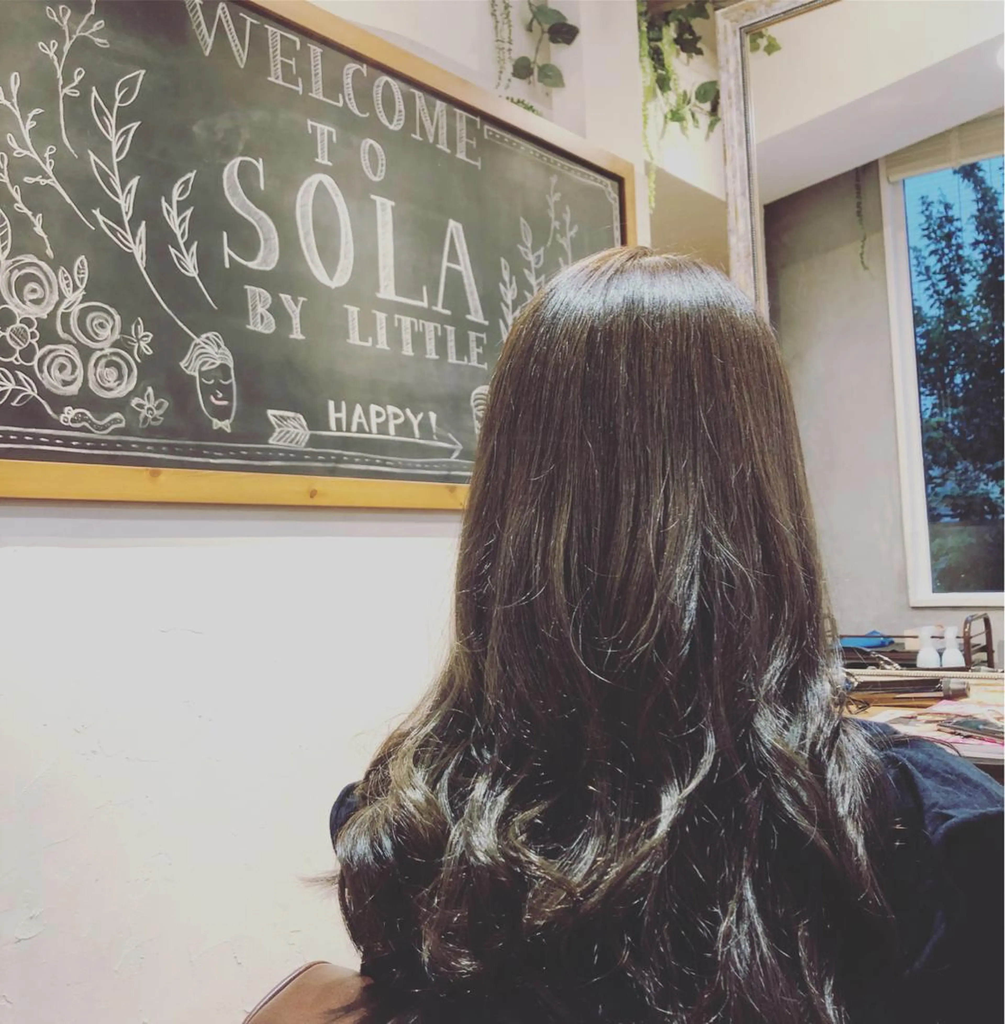 セミロング カラー アッシュ イルミナカラー カット ヘアカラー トリートメント 🌸Cielo🌸 KENのヘアスタイル