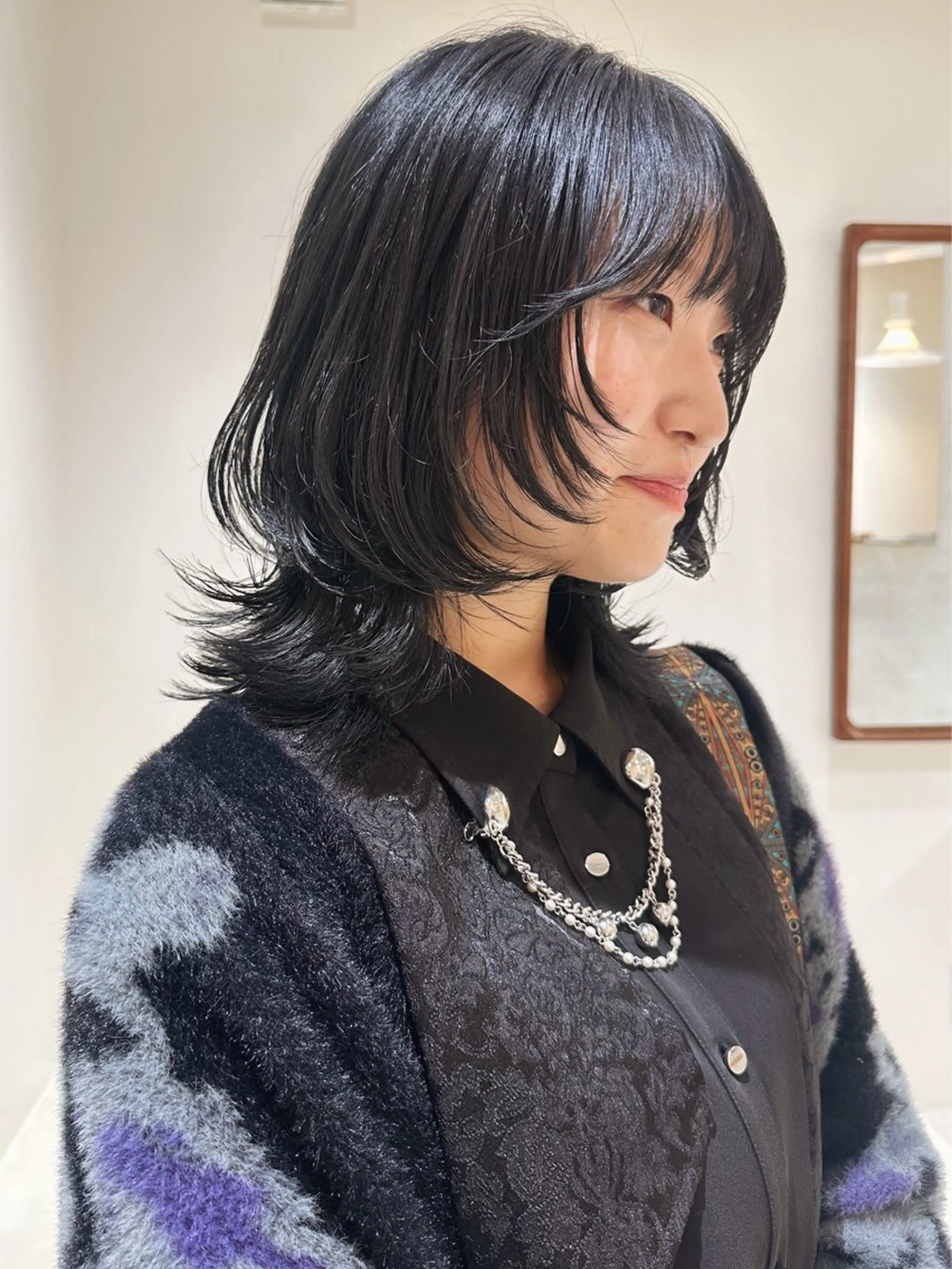 ミディアム 小木曽 新大のヘアスタイル