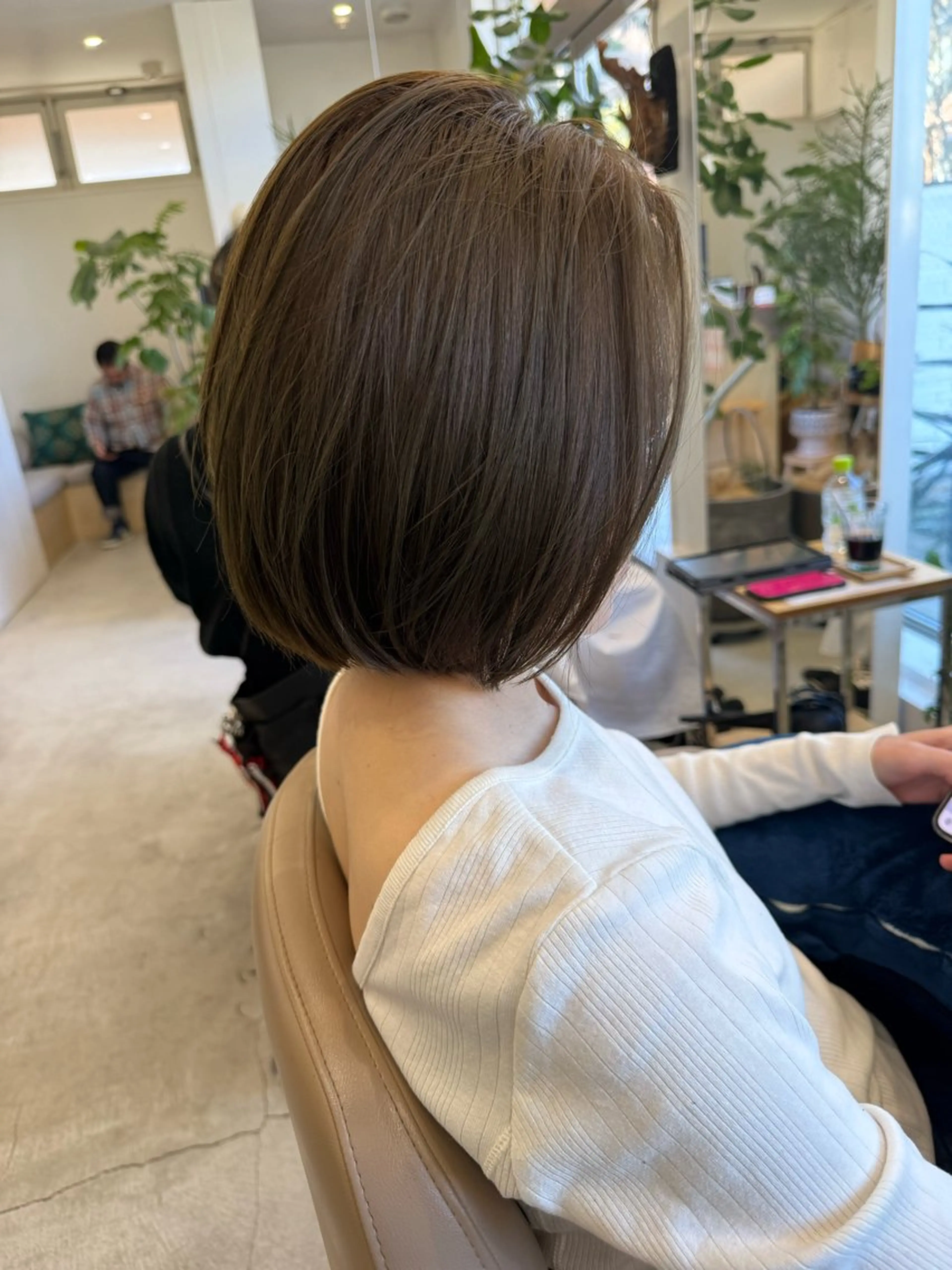 ショート カラー カット ヘアカラー トリートメント 💛🤍U too e’s 鎌倉🧸のヘアスタイル