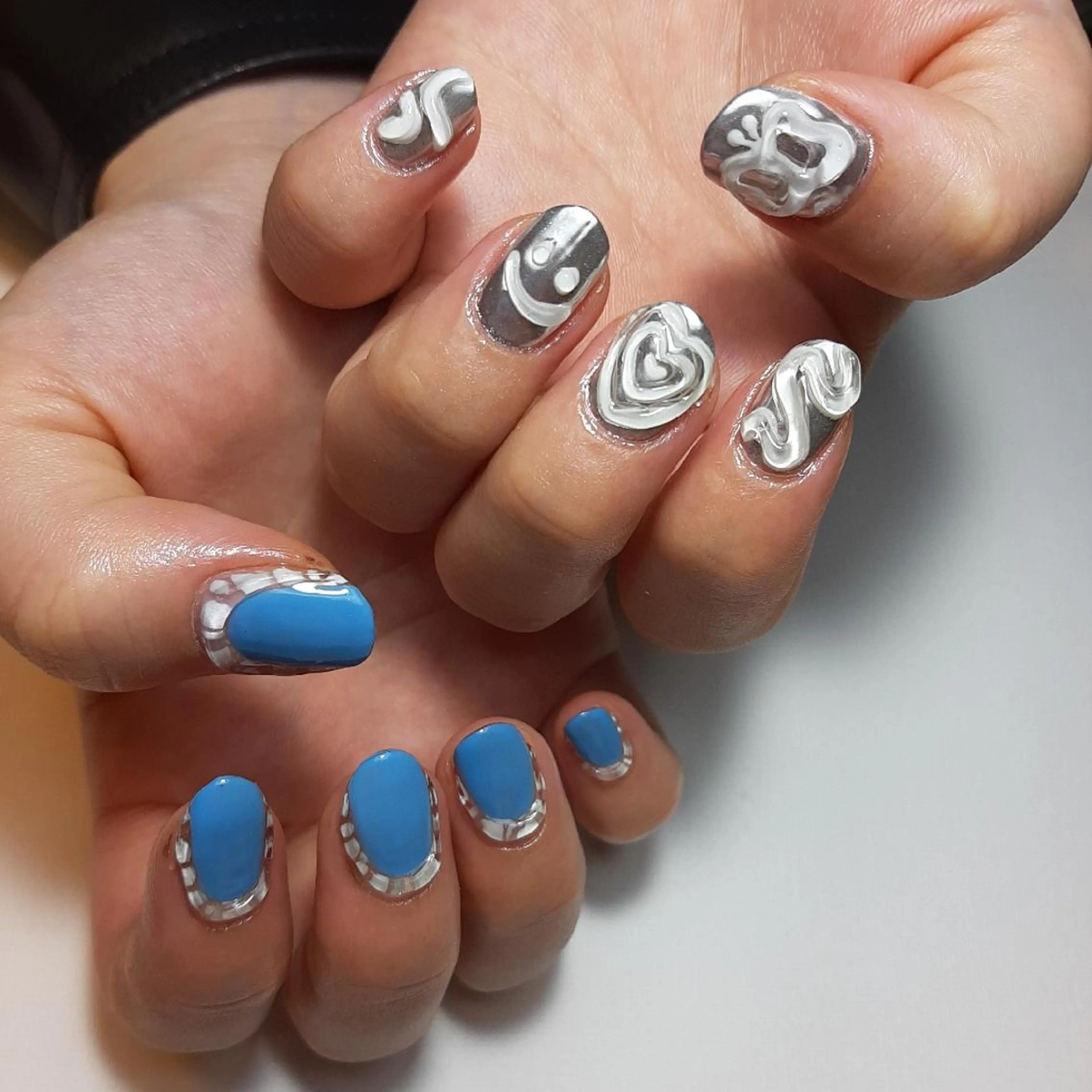ネイル ミラーネイル owlnail /持込みデザイン専門のネイルデザイン