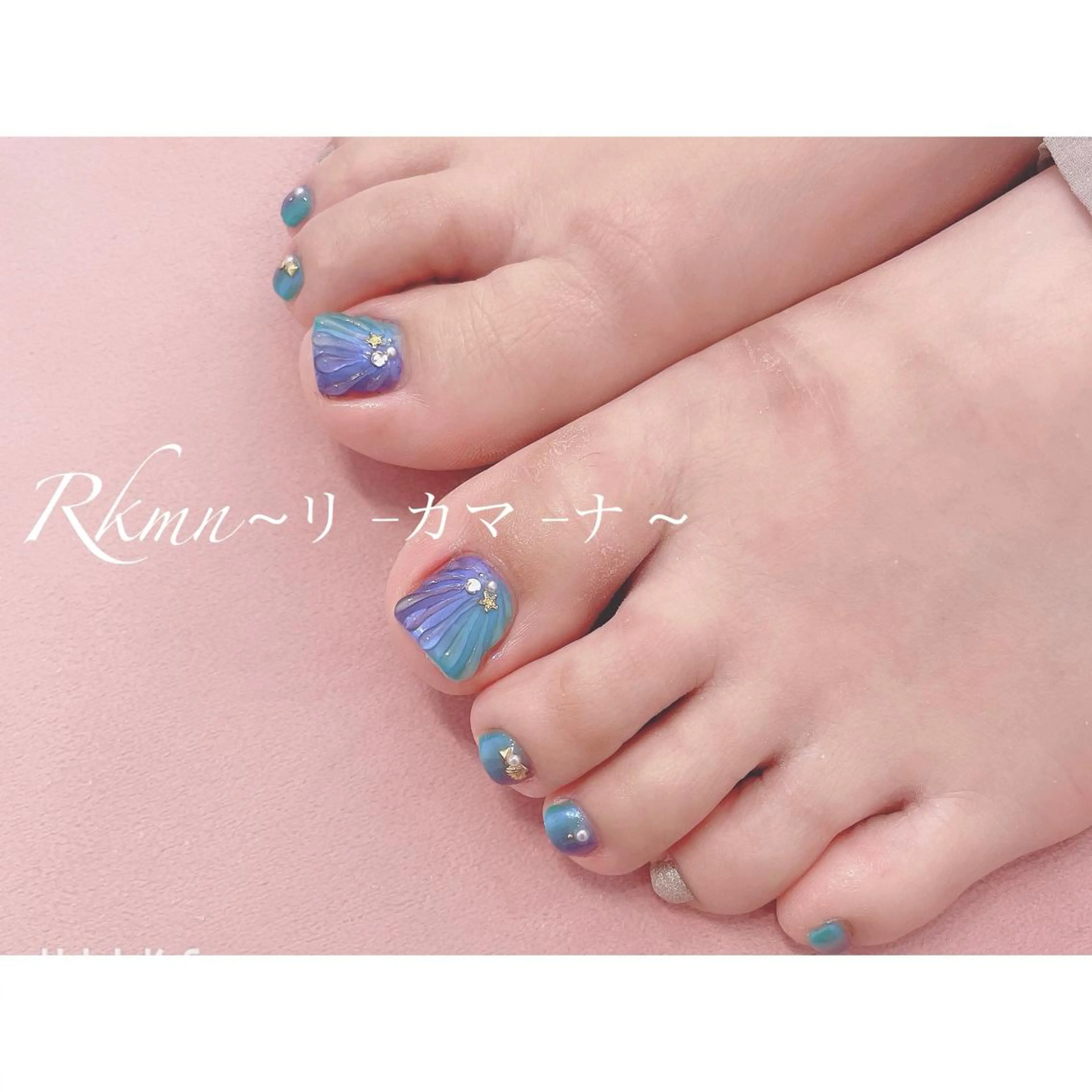 ネイル アートネイル フレンチネイル ジェルネイル グラデーション シンプルネイル ハンドネイル フットネイル ハンドケア Rkmn ~リ-カマ-ナ~のネイルデザイン