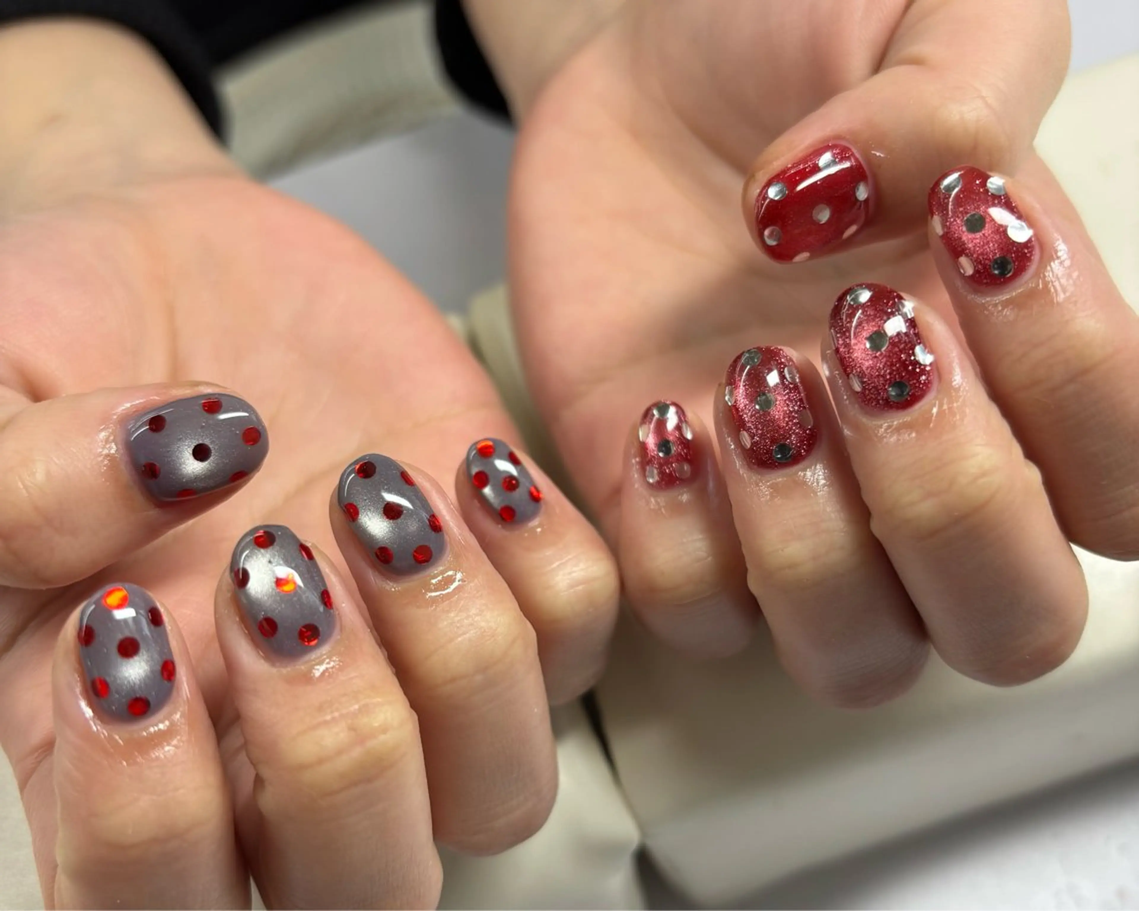 ネイル 持ち込み 永田 明茜のネイルデザイン