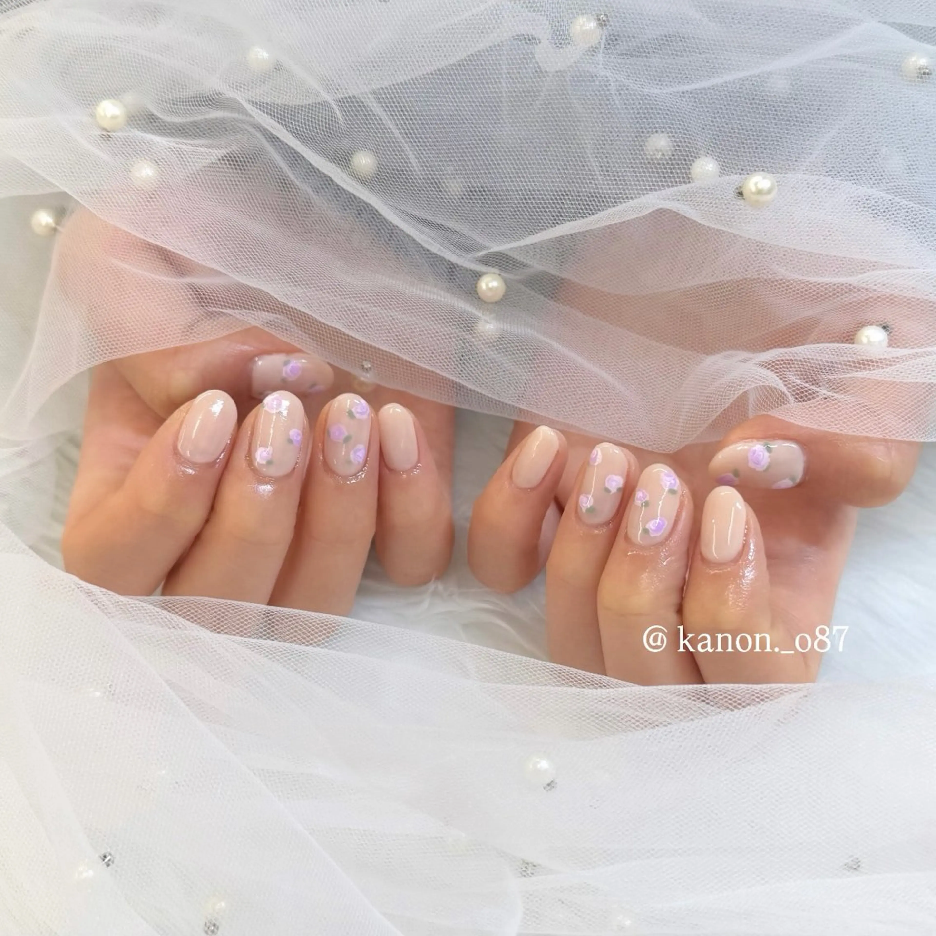 ネイル ハンドネイル Kanon❁ꔛ /パラジェルのネイルデザイン