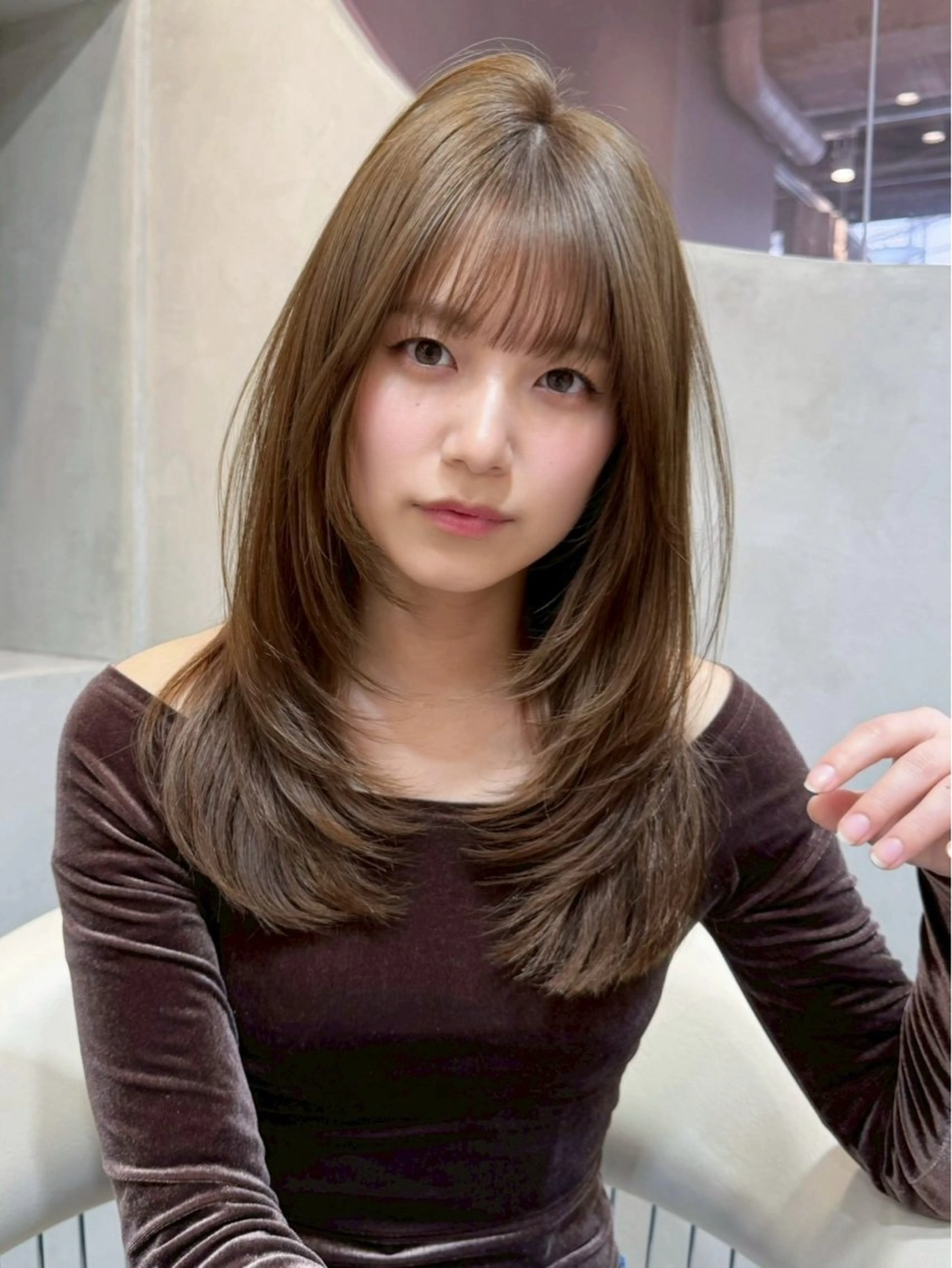 【気になる前髪に💭👀✨】前髪縮毛矯正＋カット＋1stepトリートメントの写真