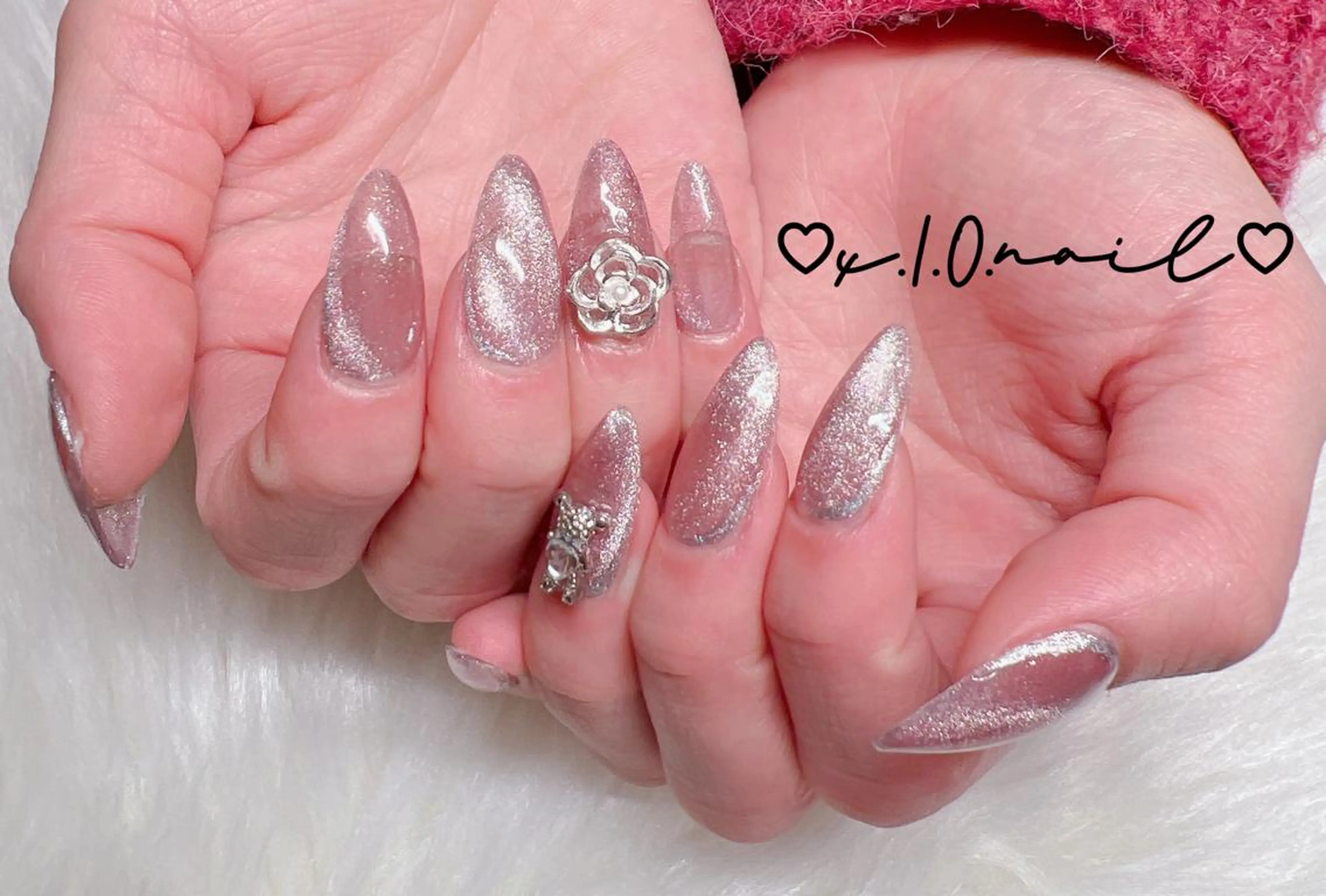 ネイル アニマル柄 アートネイル ニュアンスネイル ネイルチップ ハンドネイル x.1.0.nail ♡Cのネイルデザイン