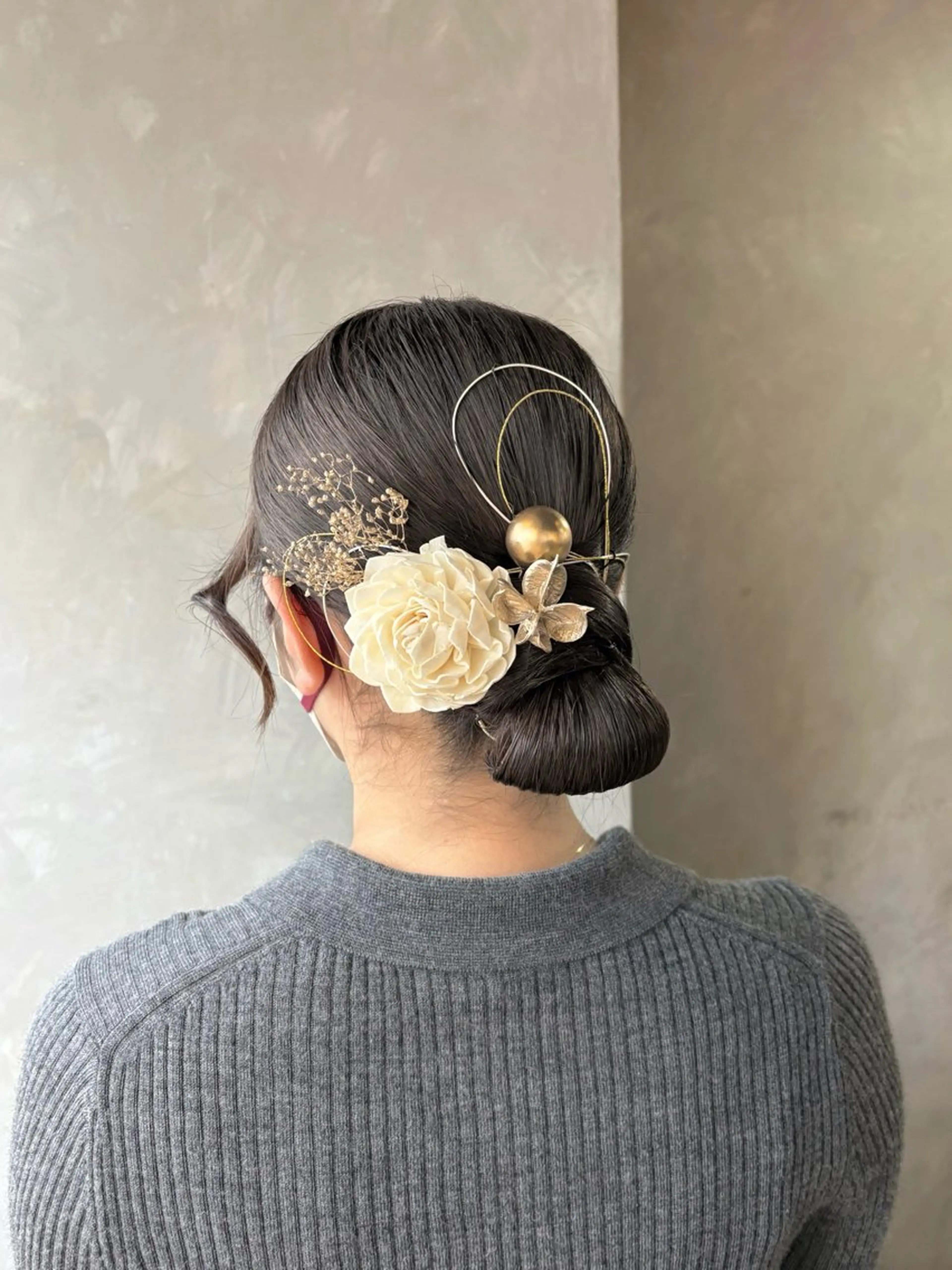 セミロング ヘアアレンジ 梅田/透明感カラー 🤍narumiのヘアスタイル