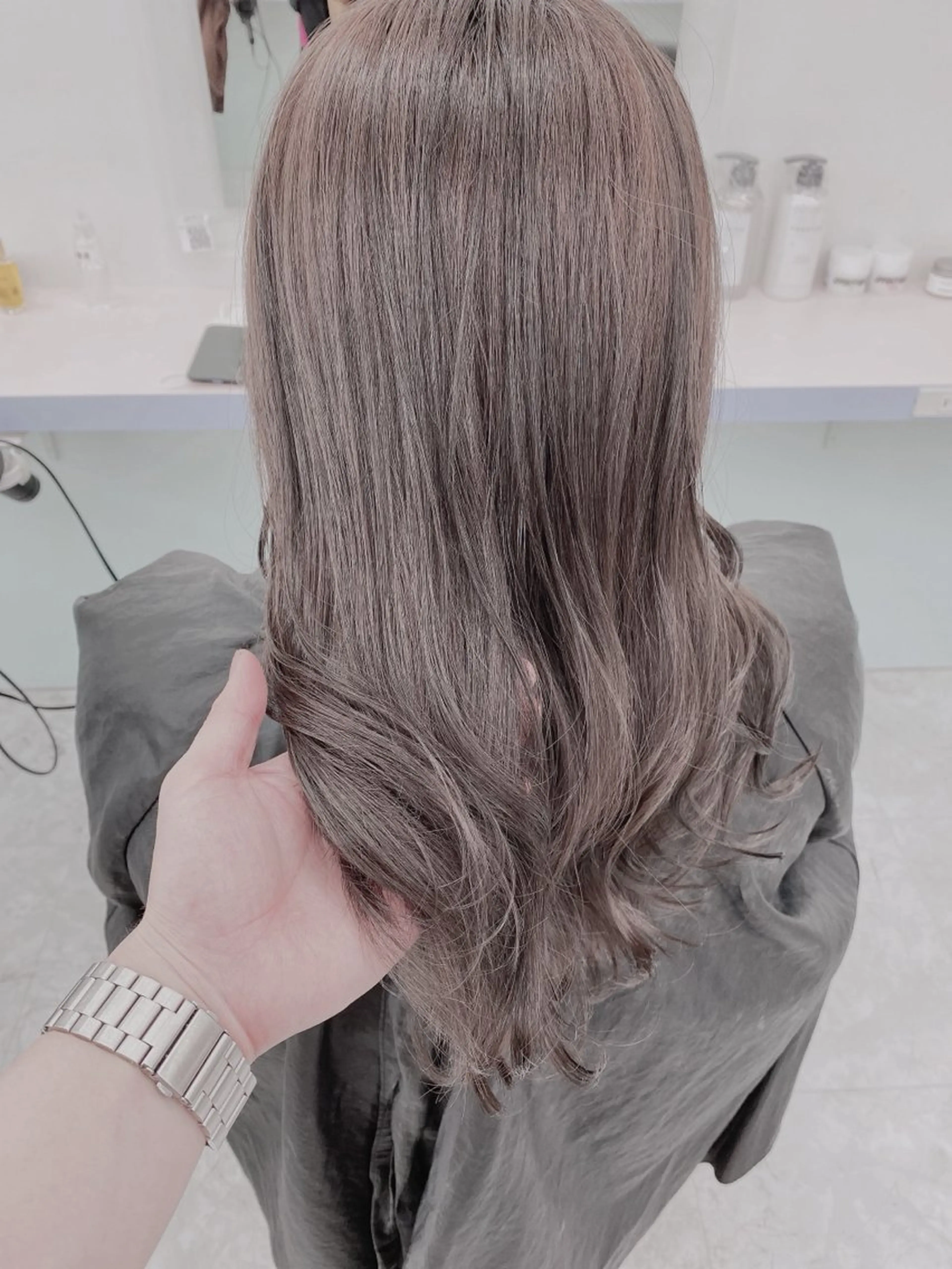 セミロング カラー 💕STANCE 満足仕上げ💕のヘアスタイル